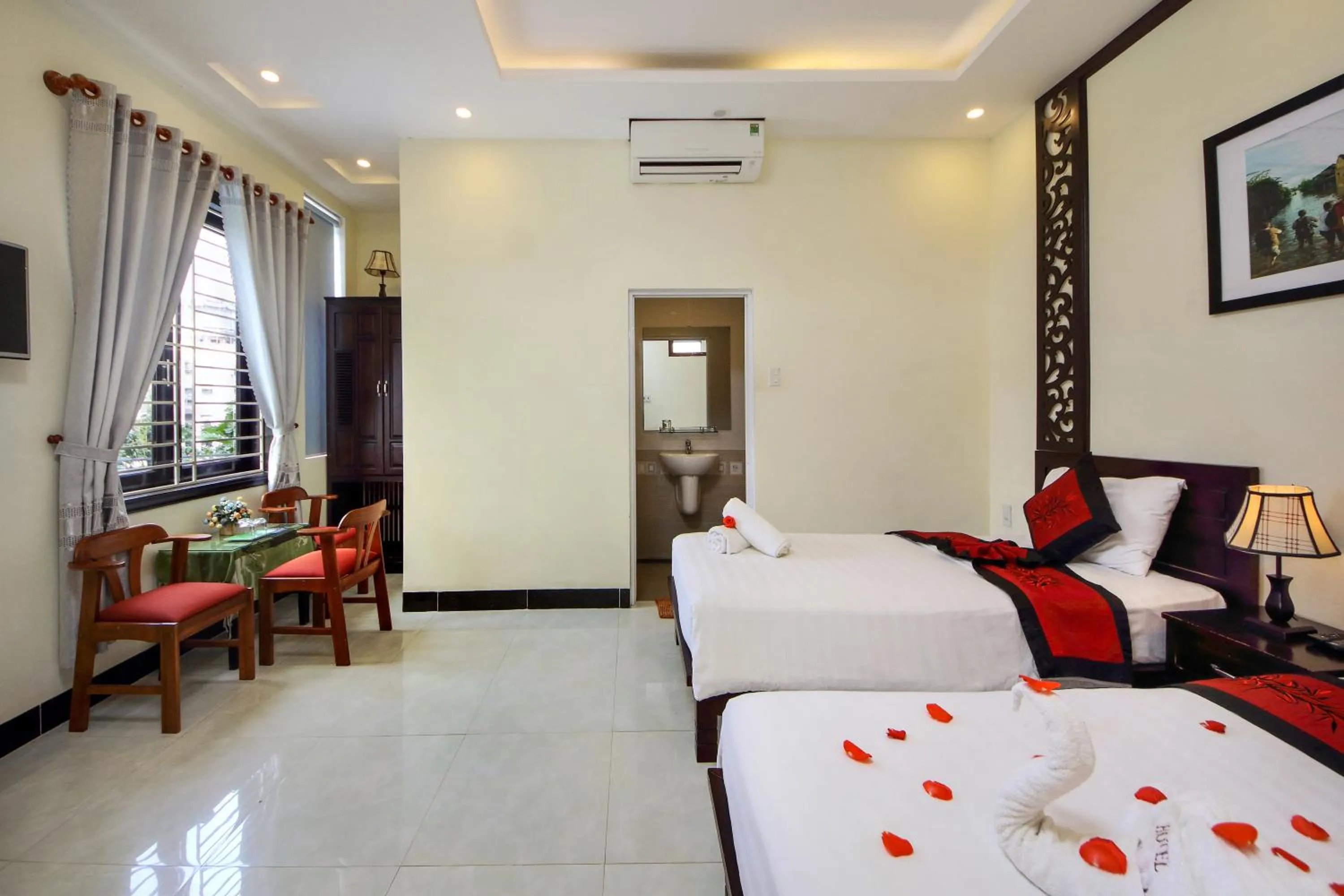 Day, Bed in Fireworks Homestay