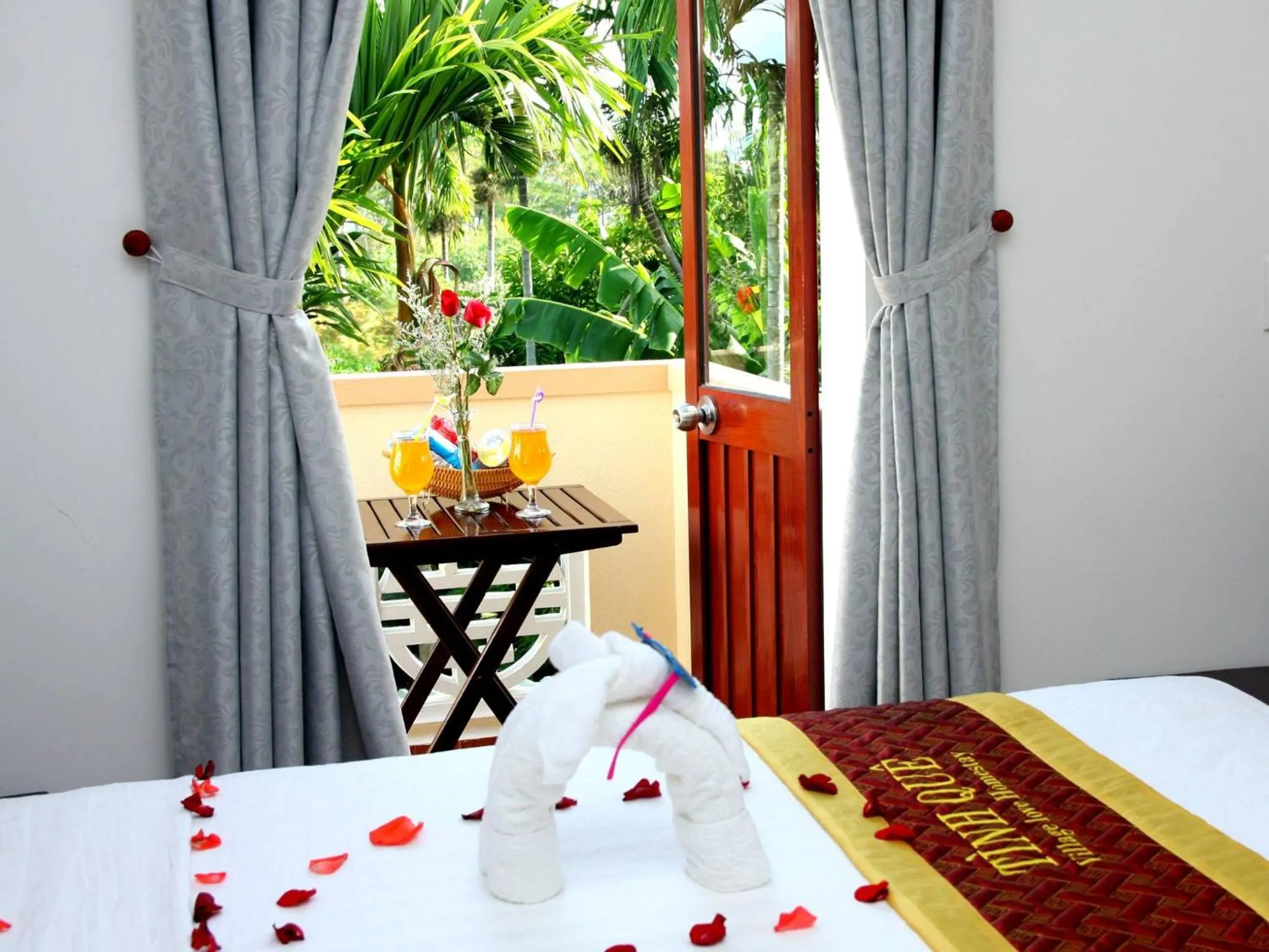 Balcony/Terrace, Bed in Village Love Homestay