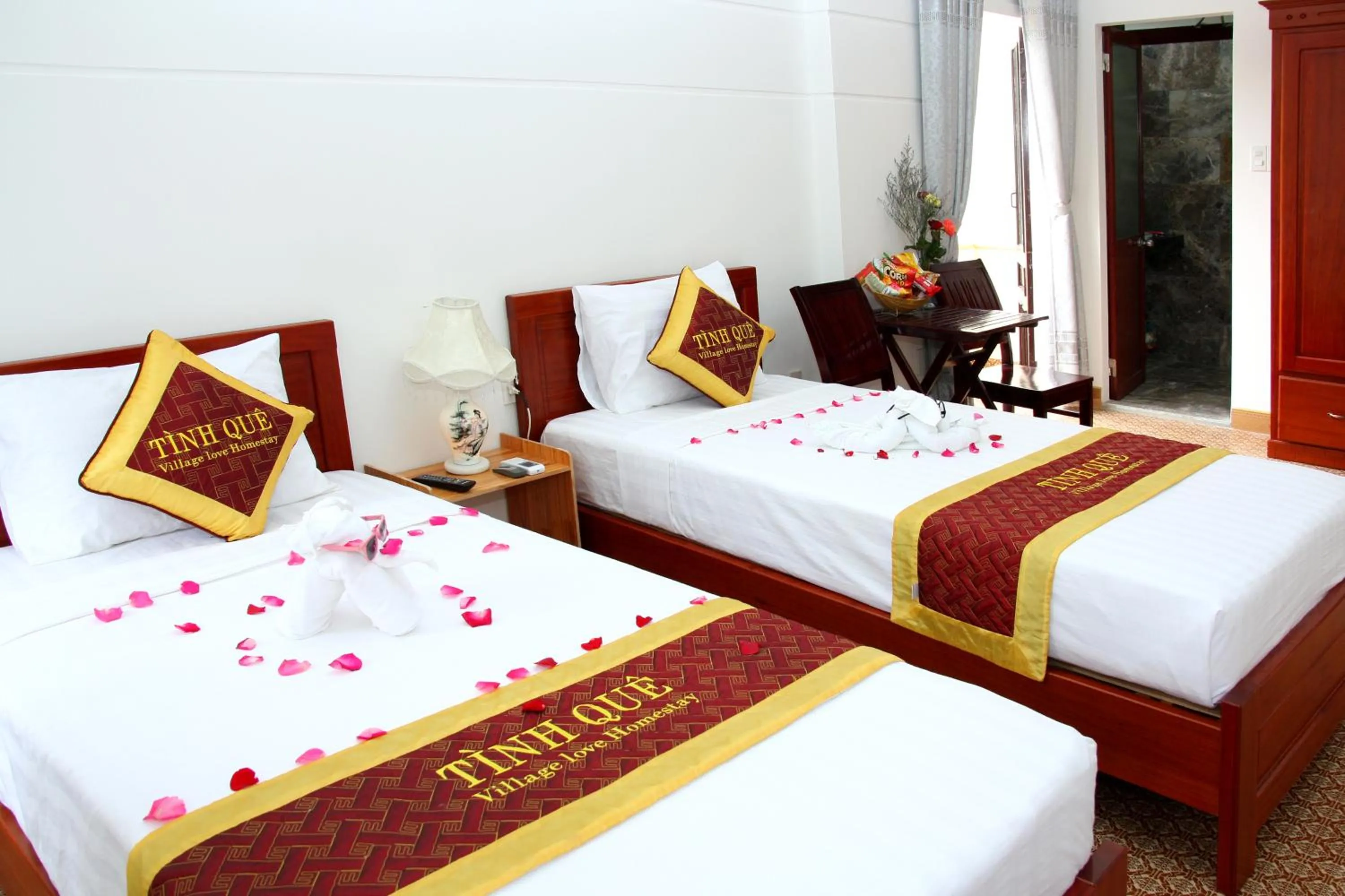 Bed in Village Love Homestay