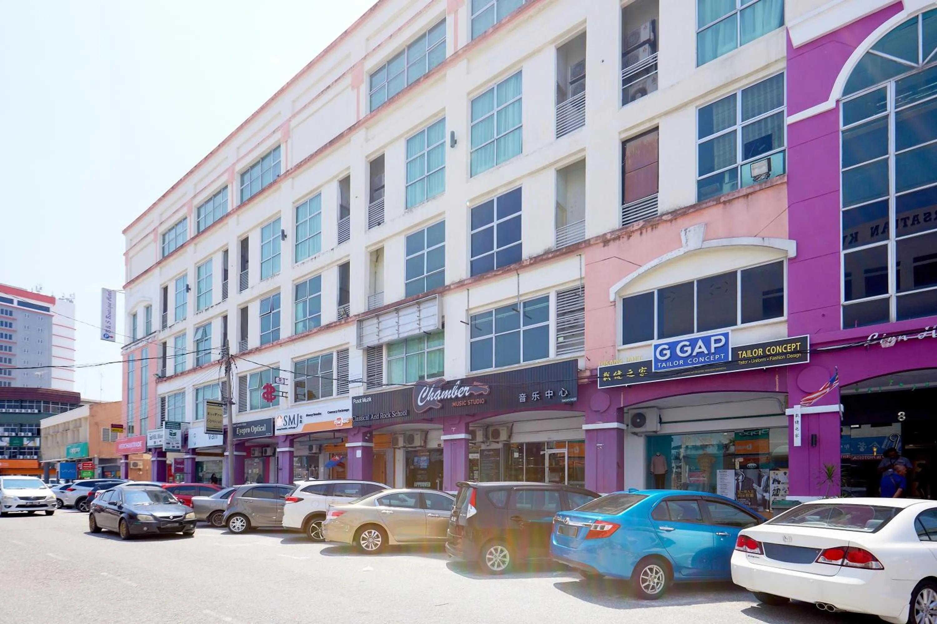 Property building in B&S Boutique Hotel