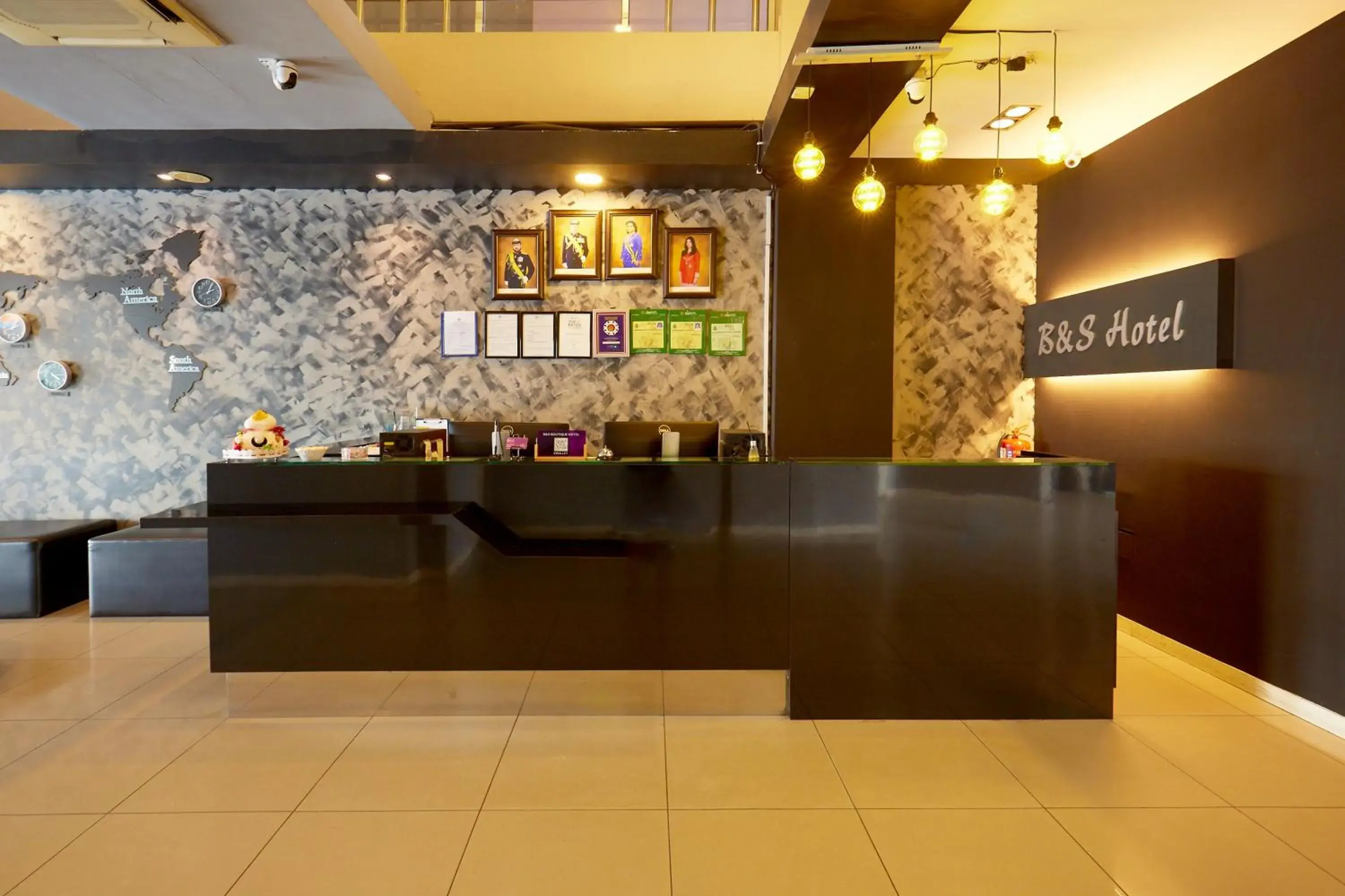 Lobby or reception in B&S Boutique Hotel Lobby or reception in B&S Boutique Hotel