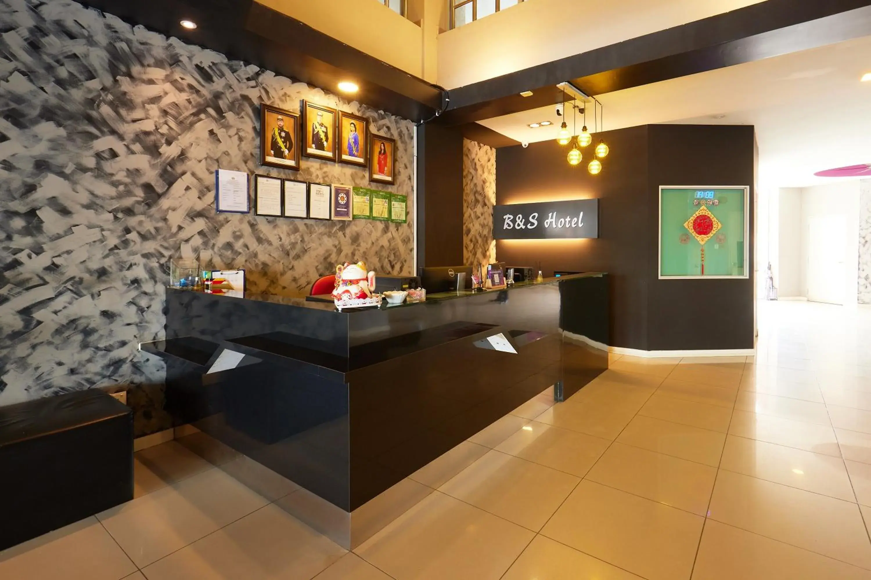 Lobby or reception in B&S Boutique Hotel Lobby or reception in B&S Boutique Hotel