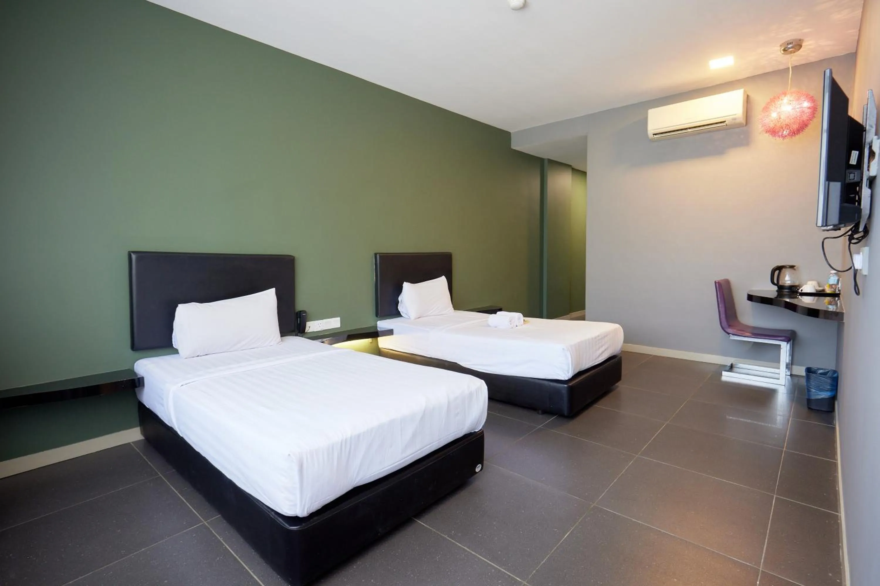 Bed in B&S Boutique Hotel