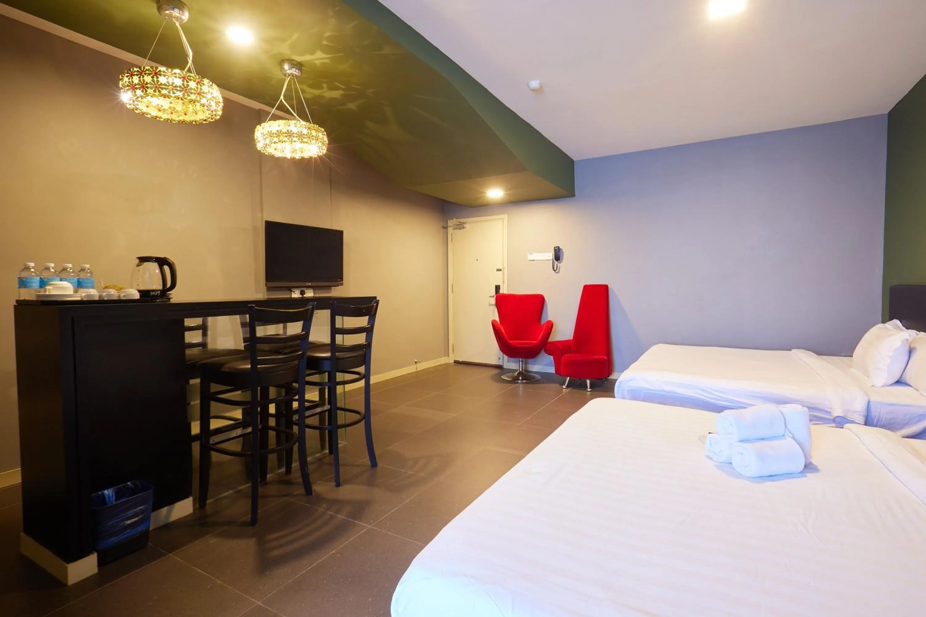 Bed in B&S Boutique Hotel