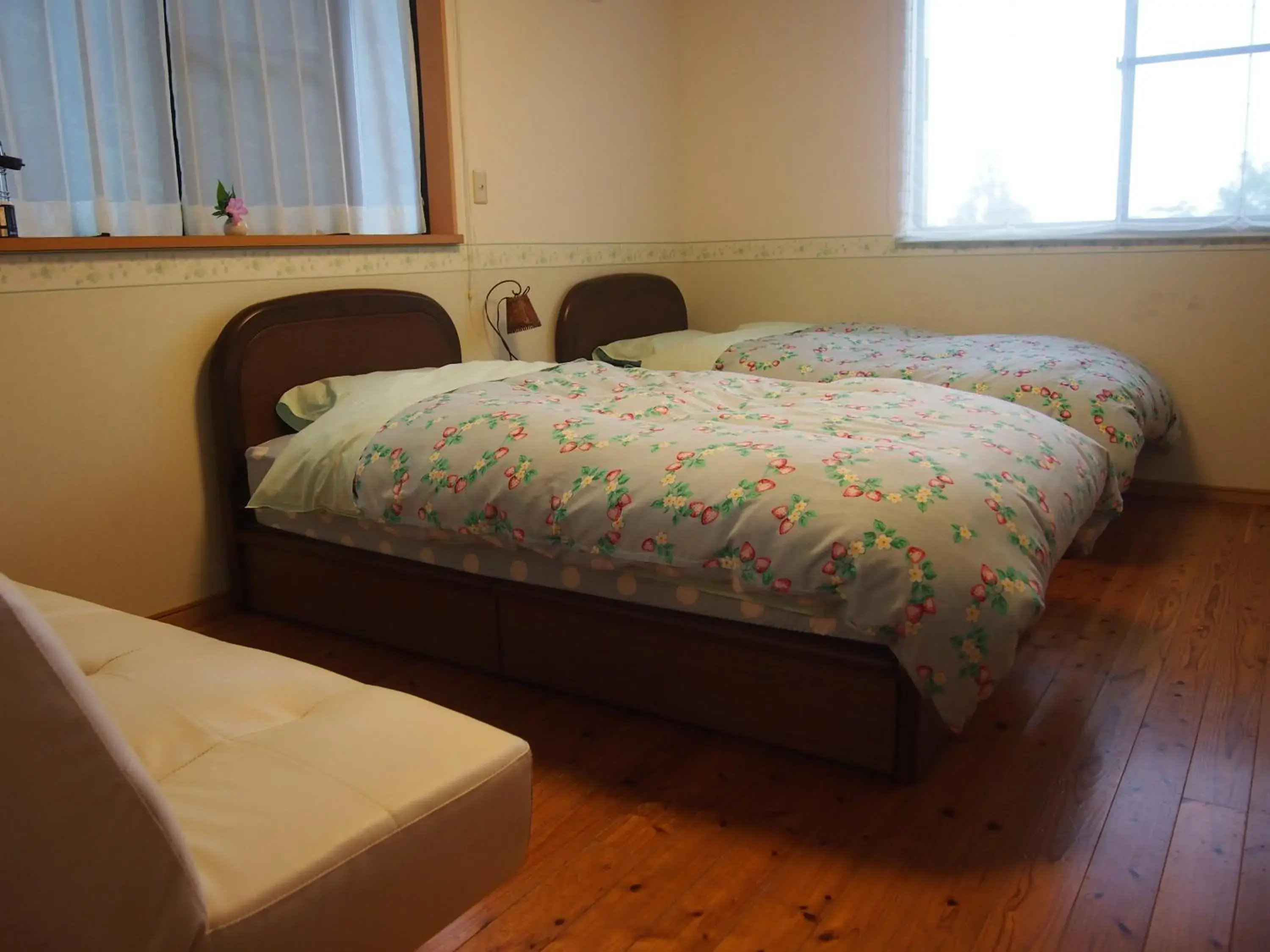 Photo of the whole room, Bed in Yakushima Pension Ichigoichie Photo of the whole room, Bed in Yakushima Pension Ichigoichie