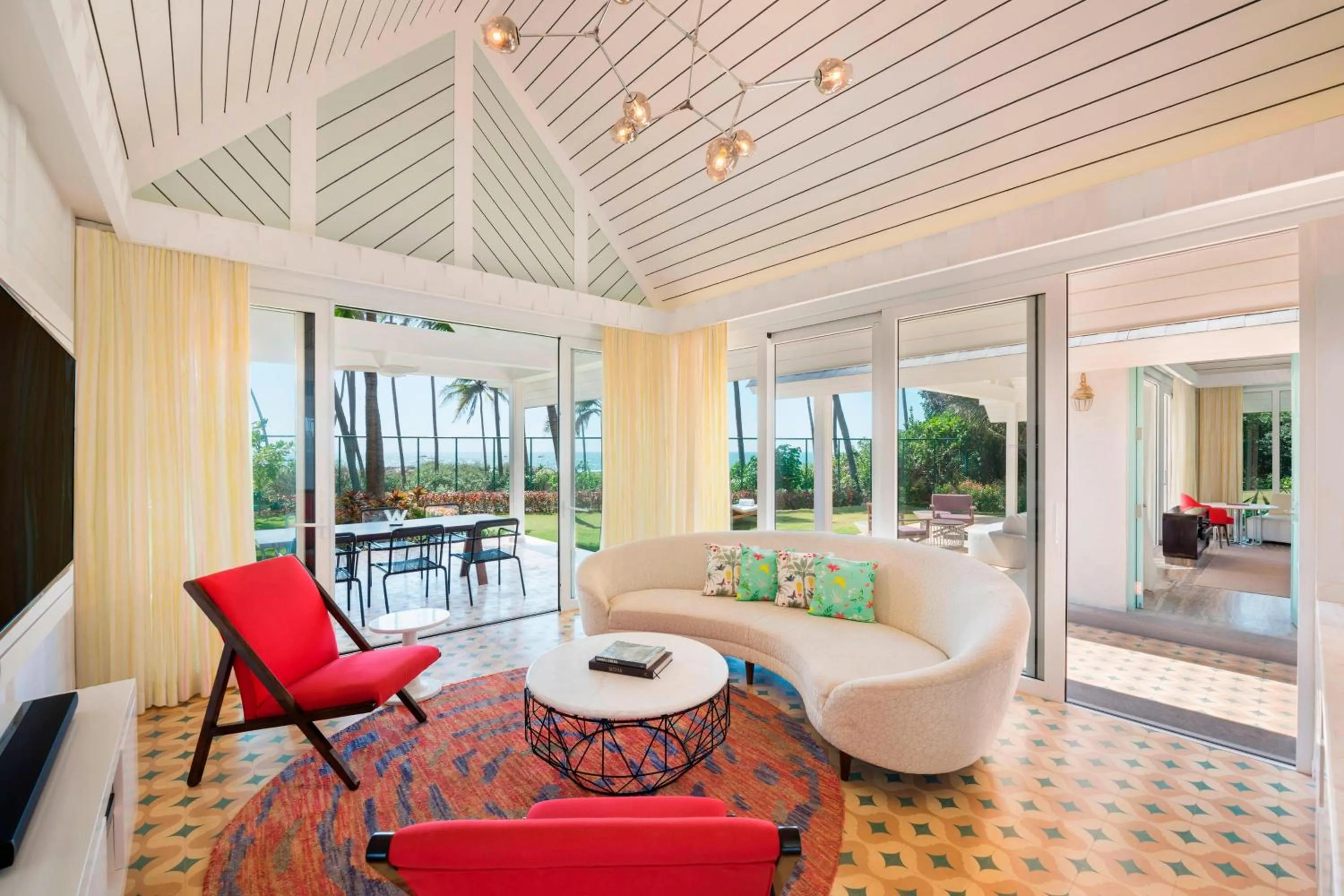 Living room in W Goa