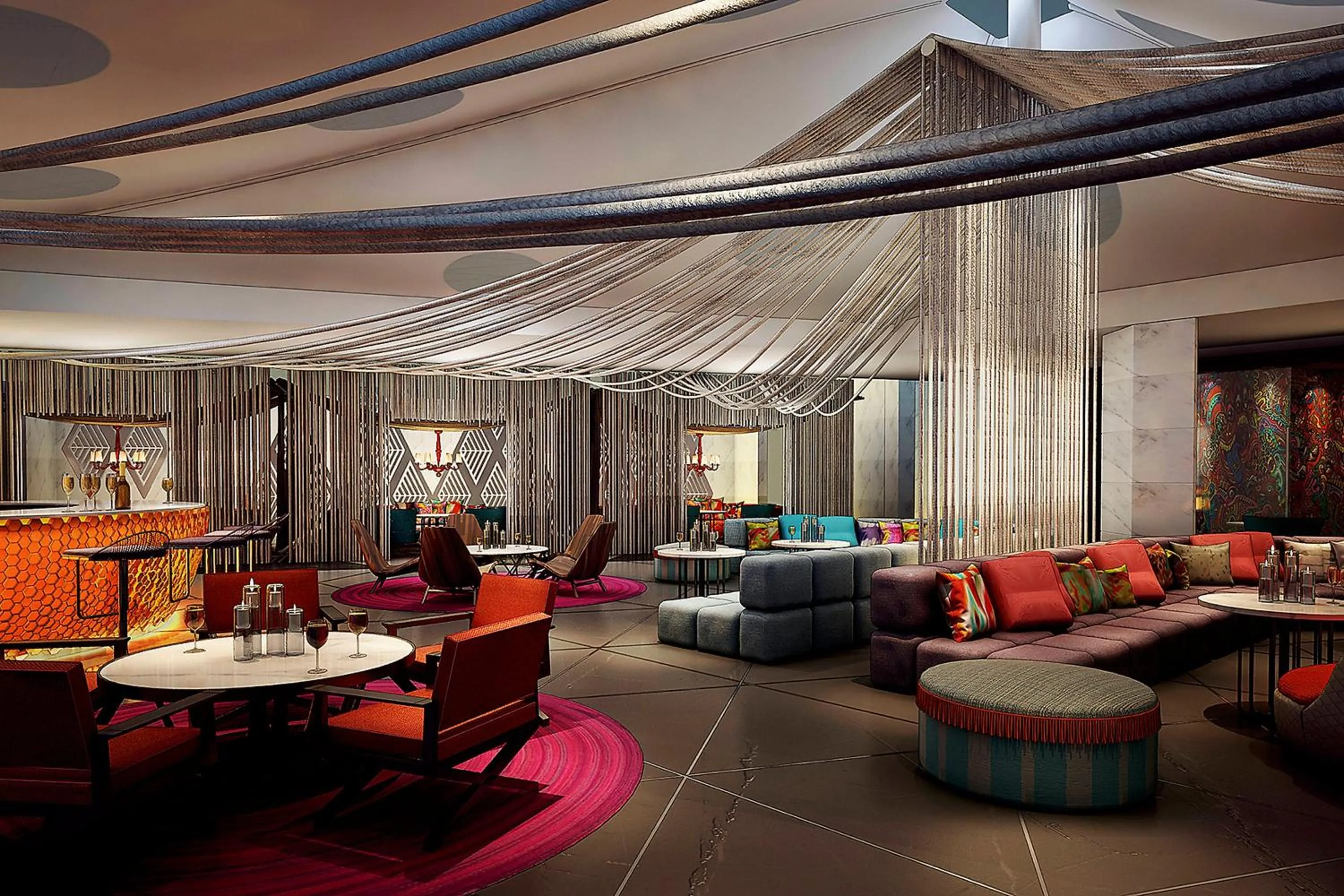 Living room in W Goa