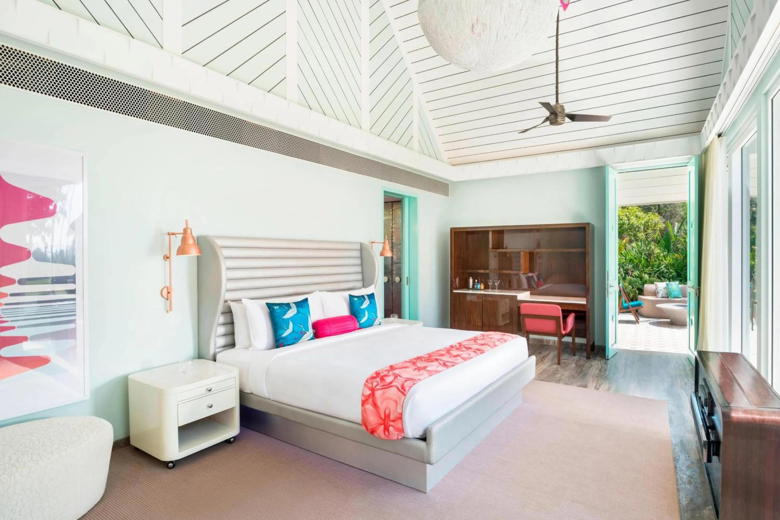 Bedroom, Bed in W Goa