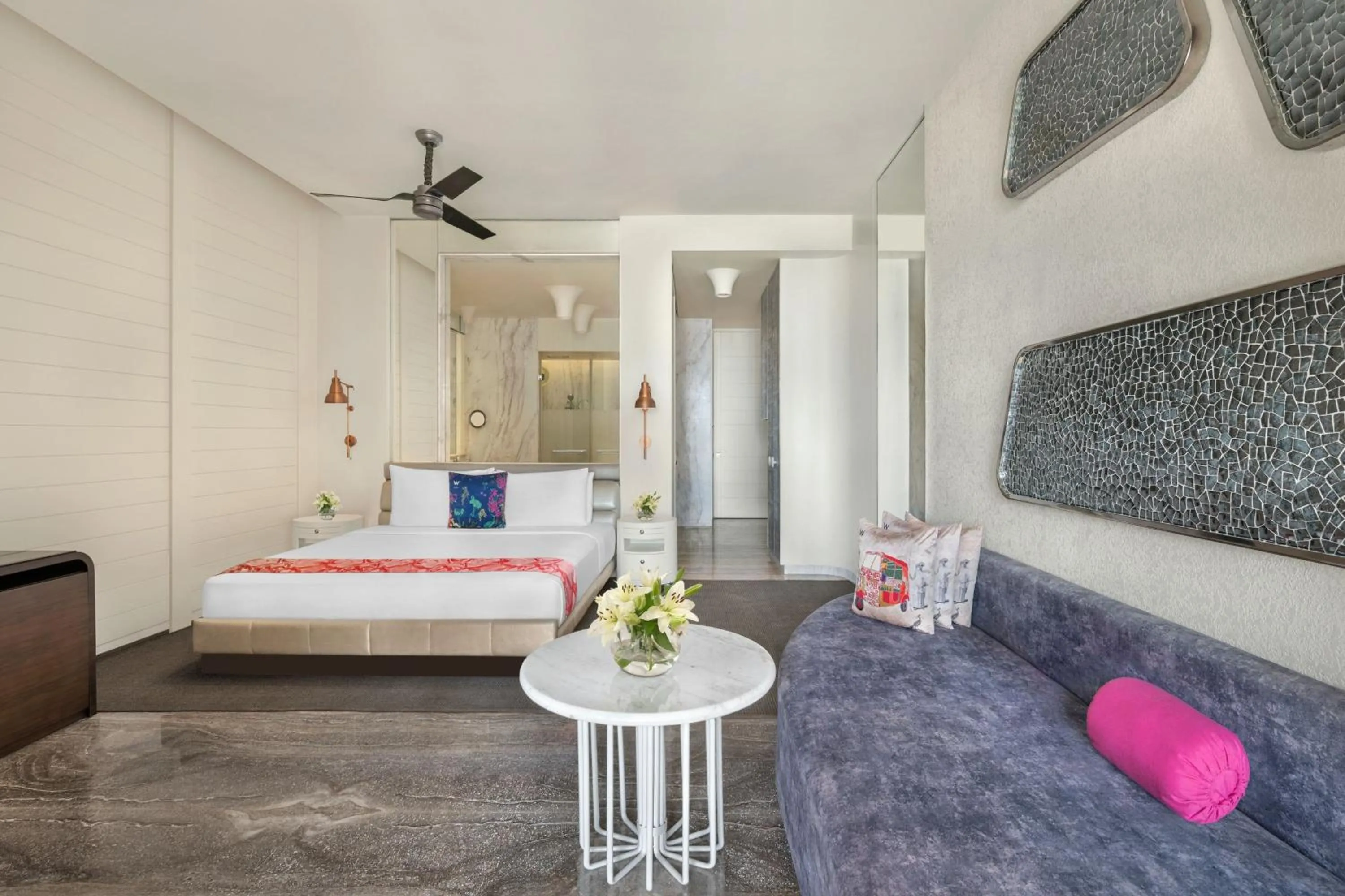 Bedroom, Bed in W Goa