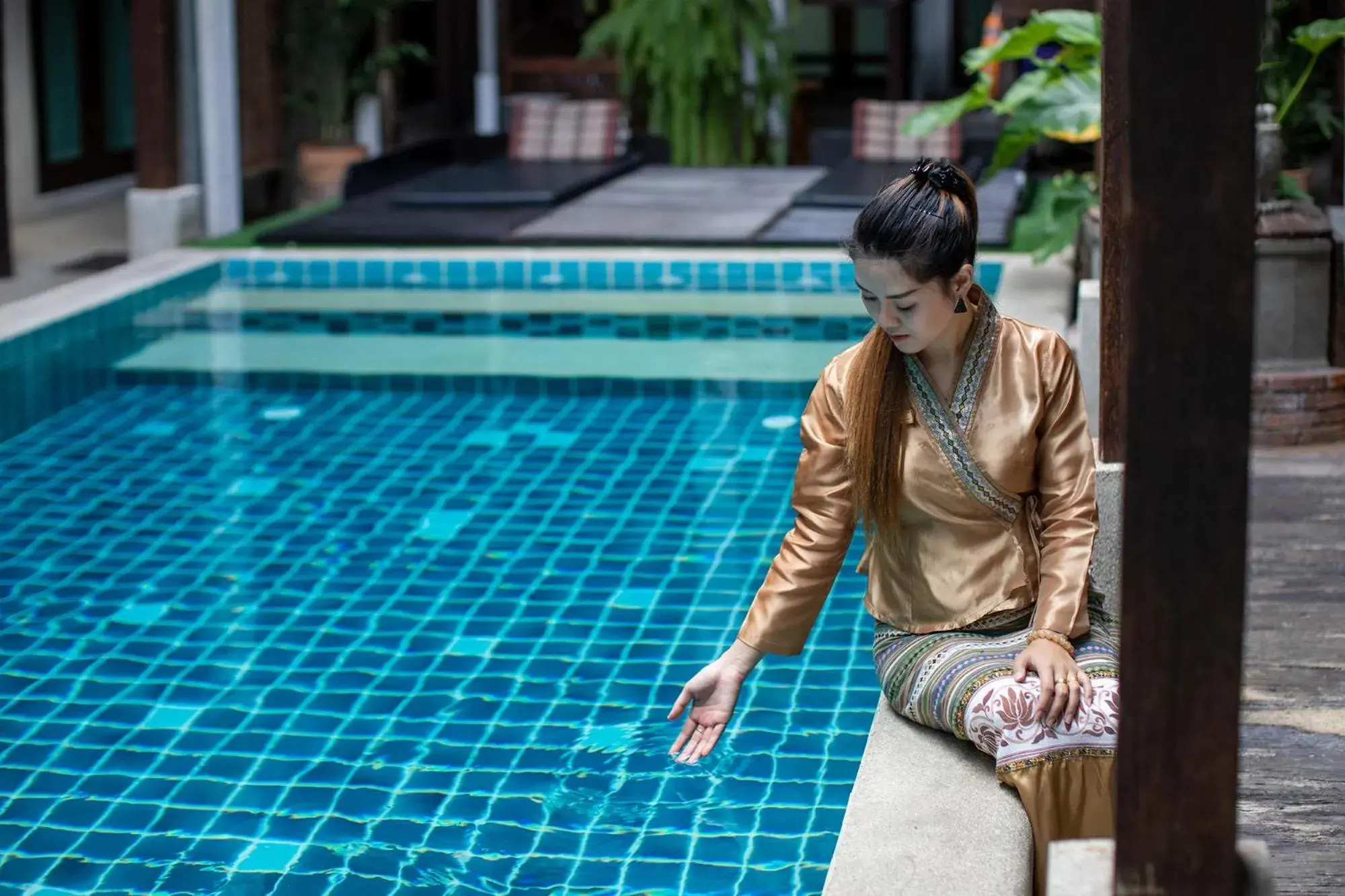 Swimming pool in Ban Chang Tong Swimming pool in Ban Chang Tong