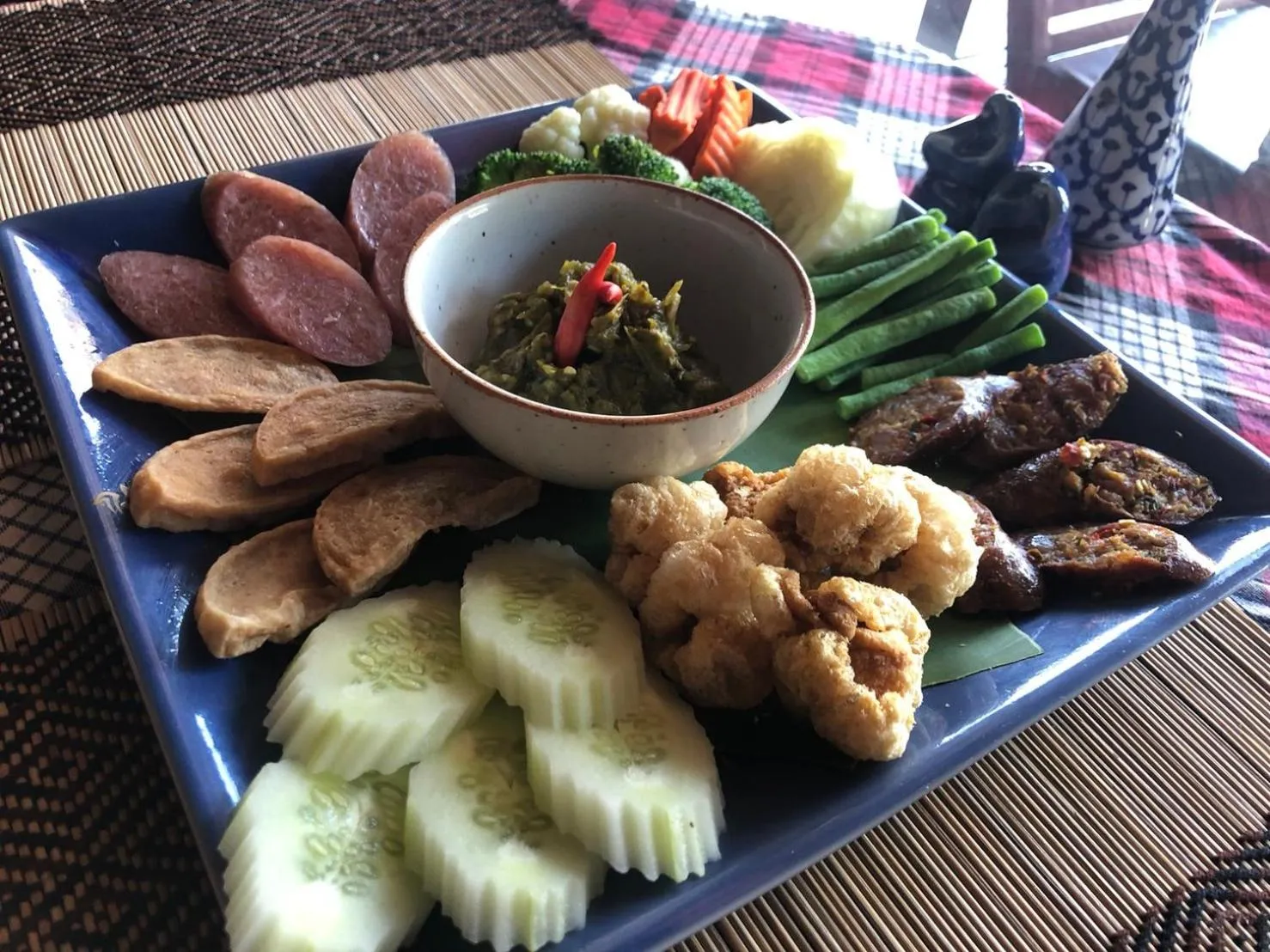 Food close-up in Ban Chang Tong