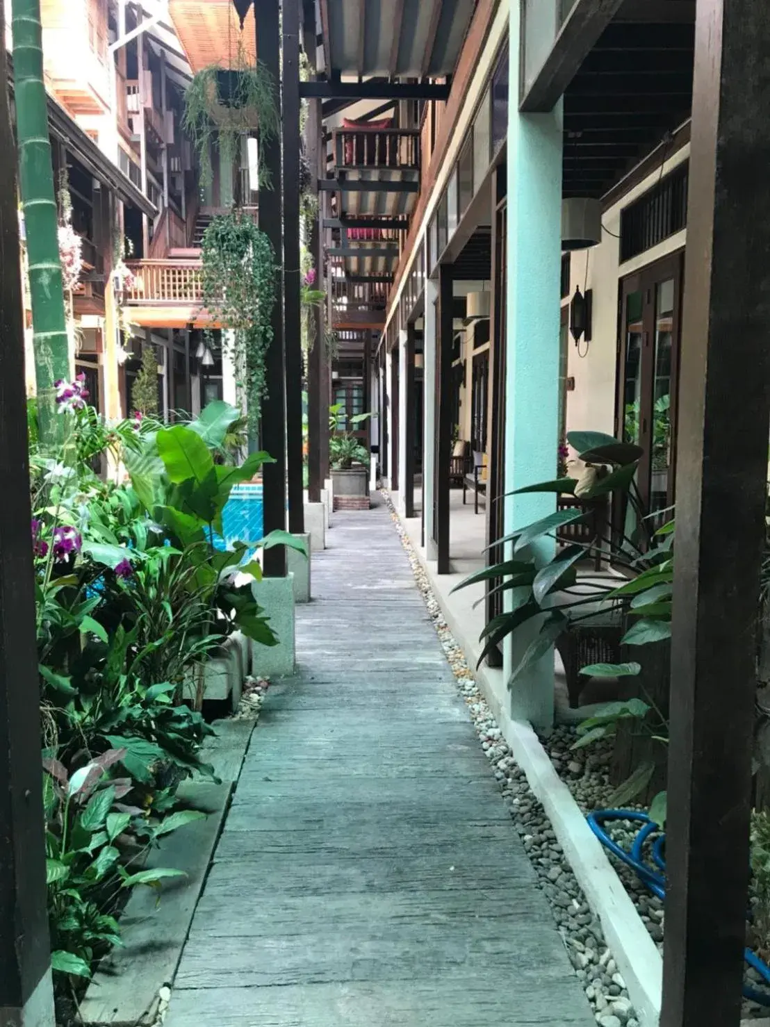 Facade/entrance in Ban Chang Tong Facade/entrance in Ban Chang Tong