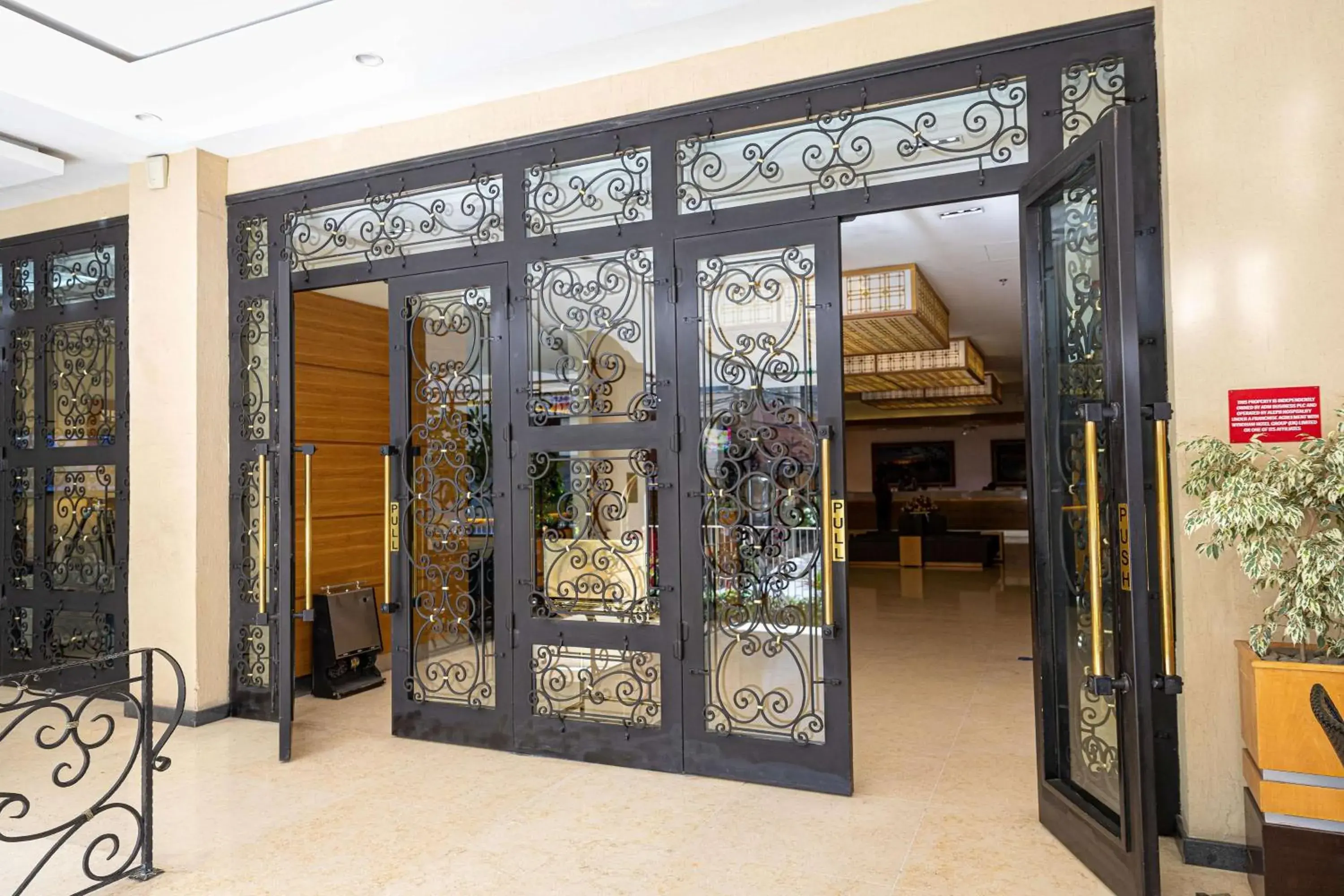 Lobby or reception in Ramada Addis, Addis Ababa Lobby or reception in Ramada Addis, Addis Ababa