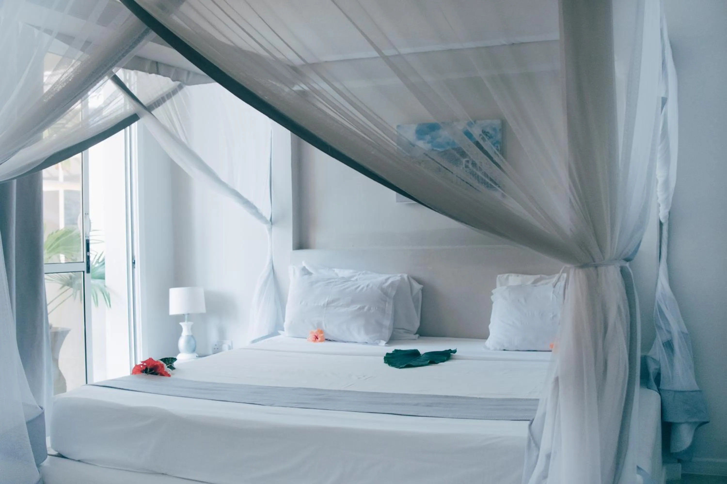 Photo of the whole room, Bed in Paje Beach Apartments & Hotel