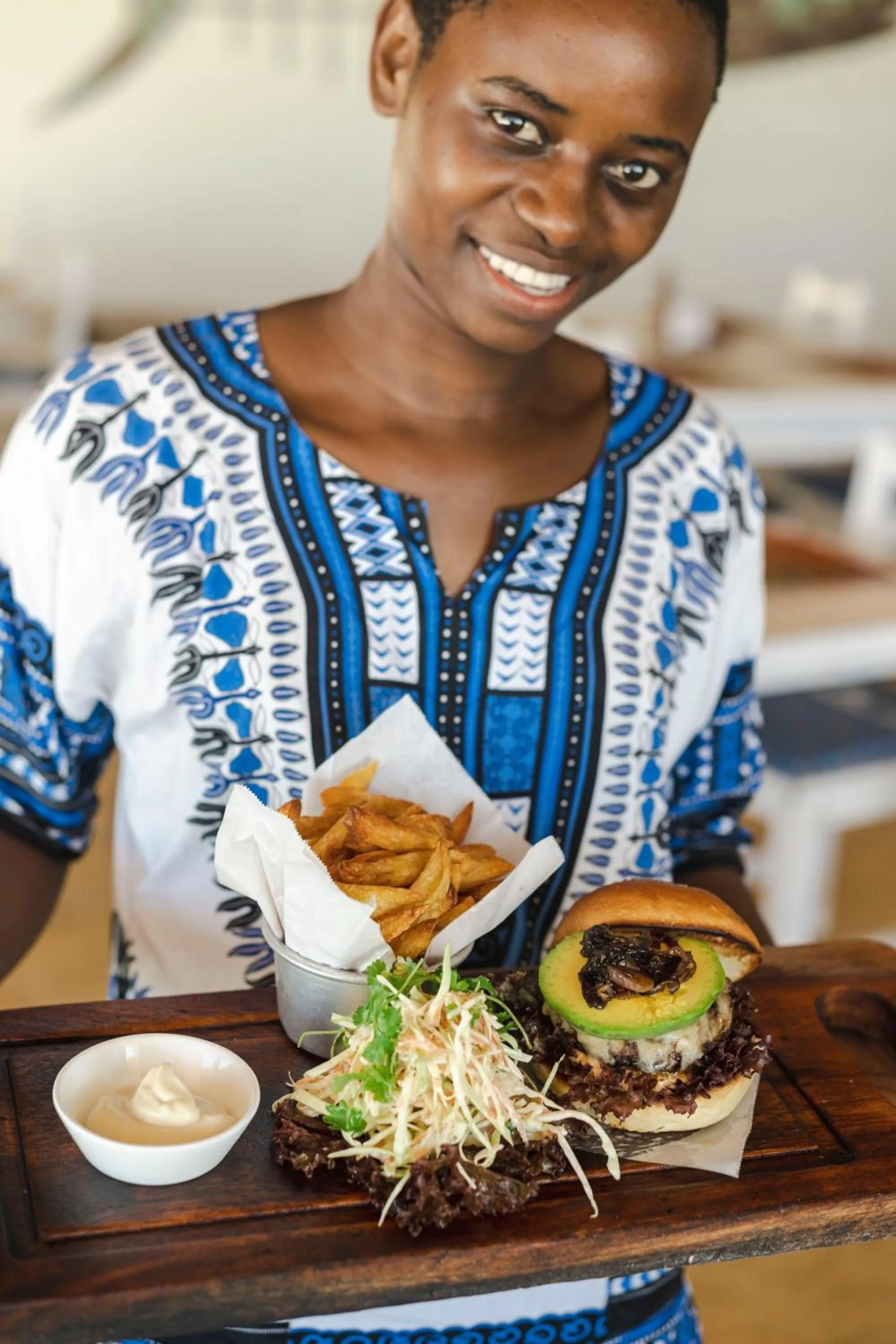 Restaurant/places to eat in Paje Beach Apartments & Hotel