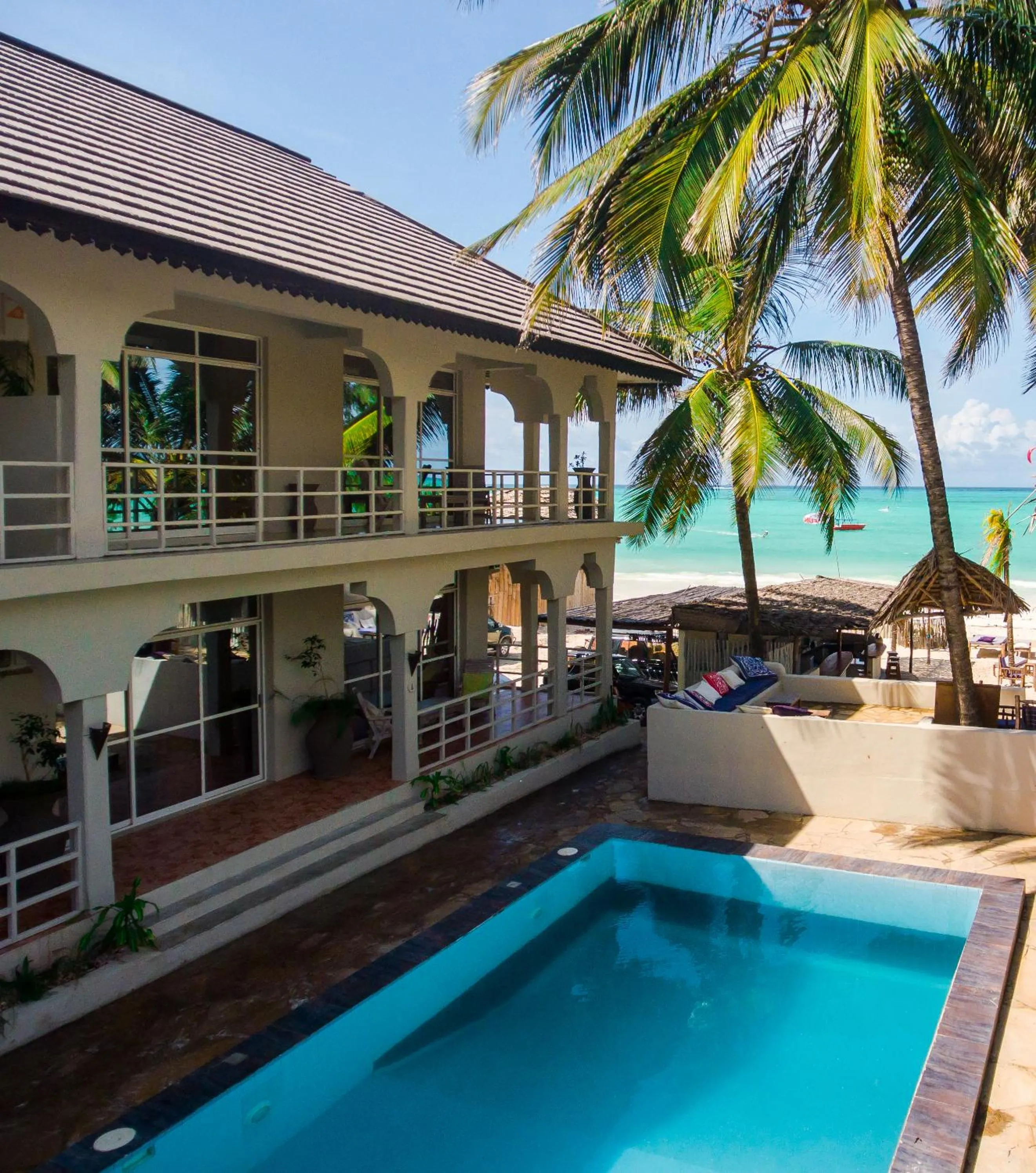 Property building in Paje Beach Apartments & Hotel