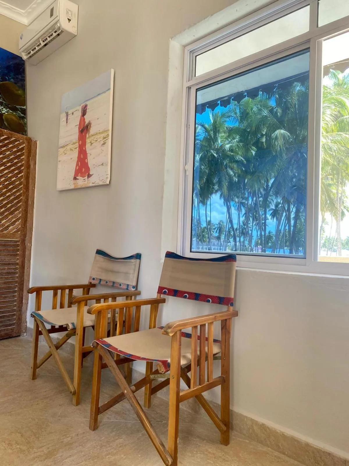 Bedroom in Paje Beach Apartments & Hotel