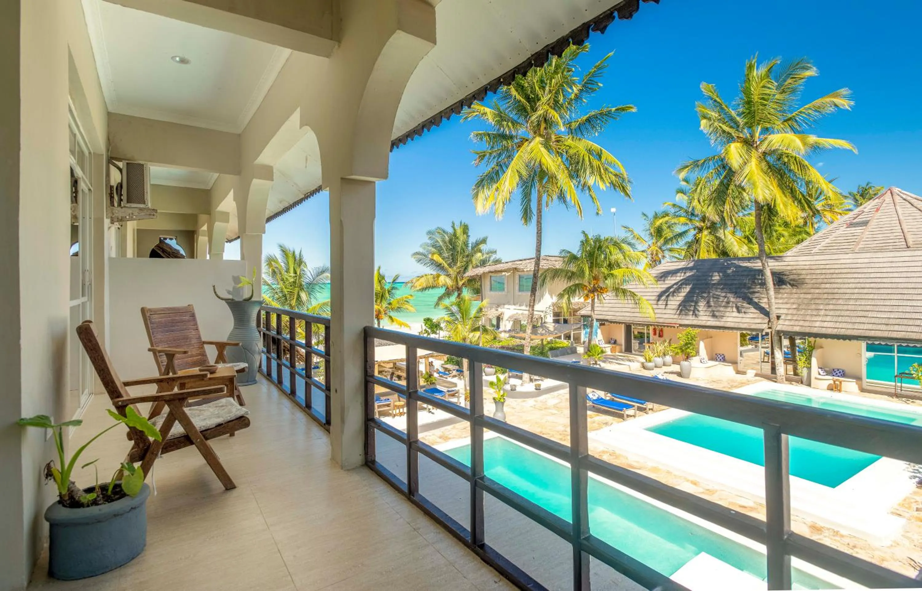 View (from property/room) in Paje Beach Apartments & Hotel