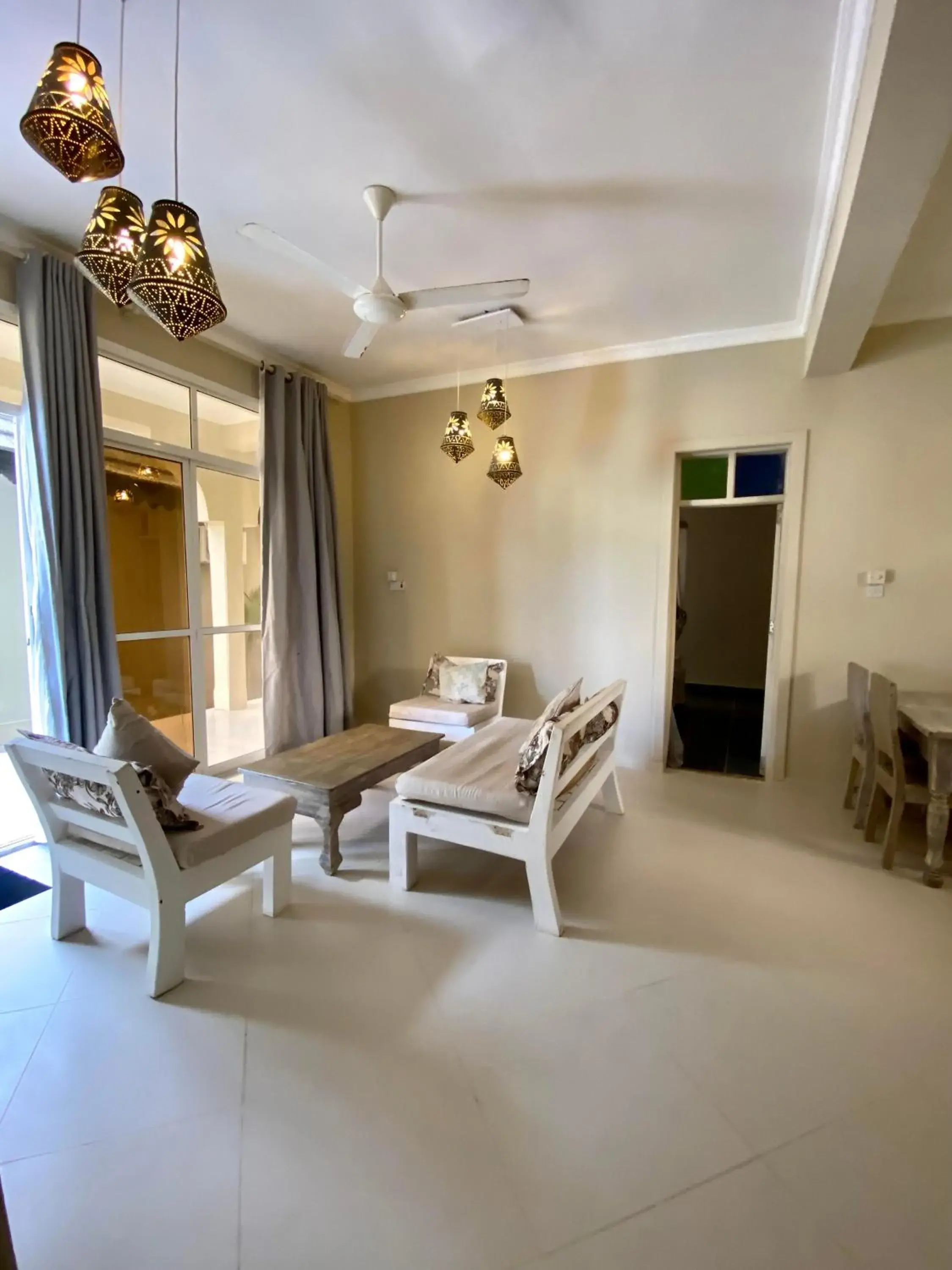 Living room in Paje Beach Apartments & Hotel Living room in Paje Beach Apartments & Hotel
