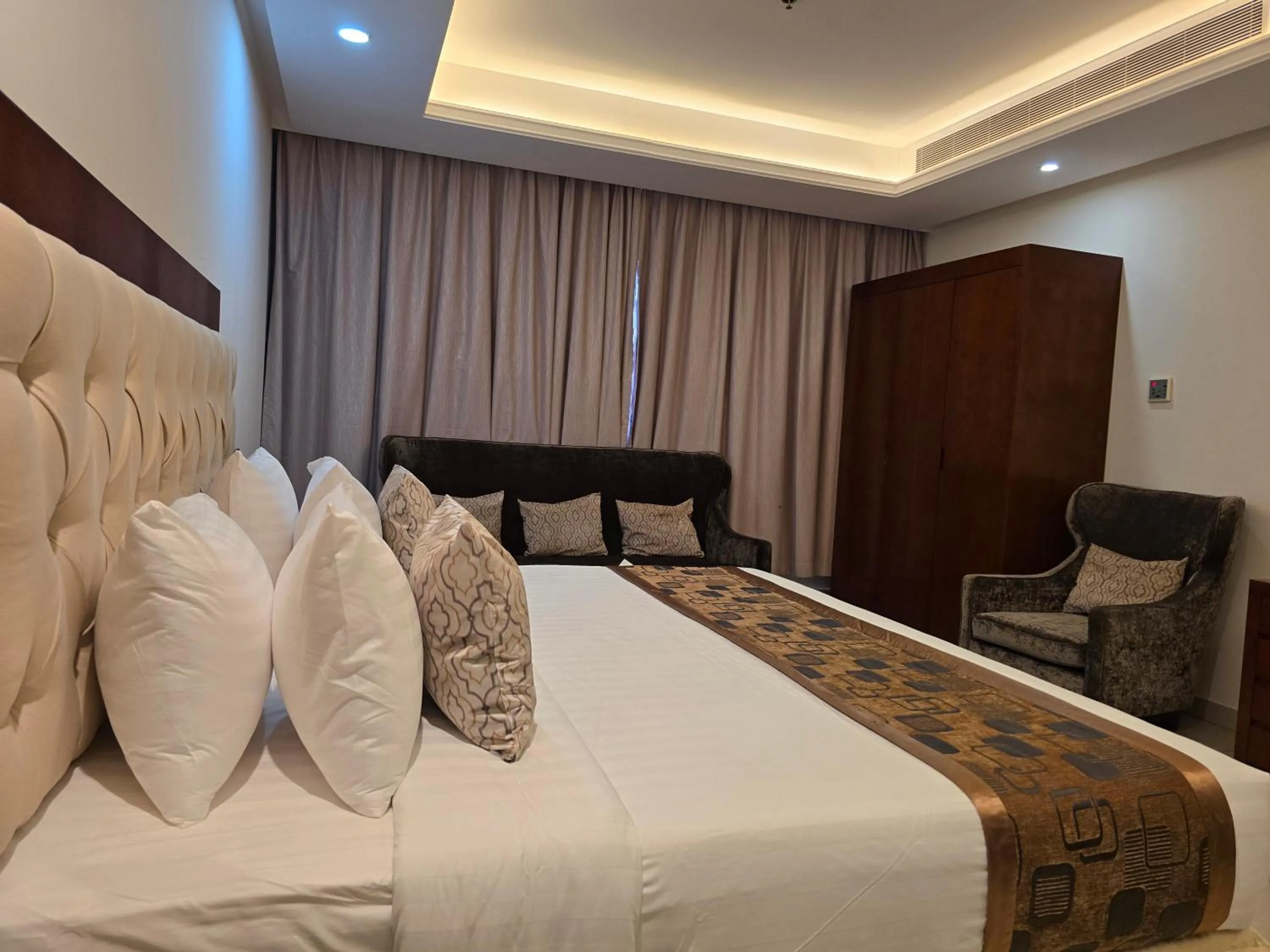 Bed in Dar Al Wedad Serviced Apartments