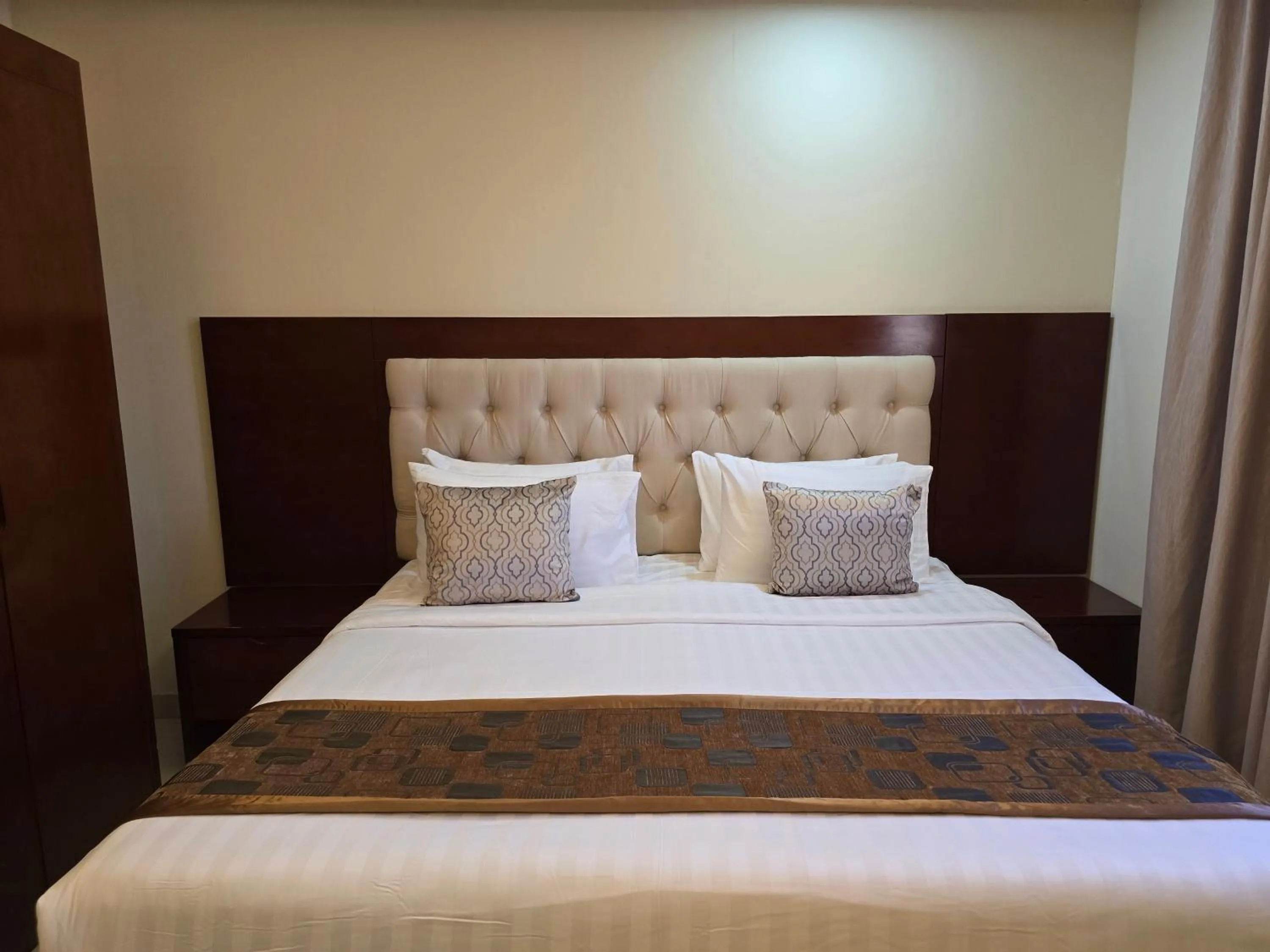Bed in Dar Al Wedad Serviced Apartments