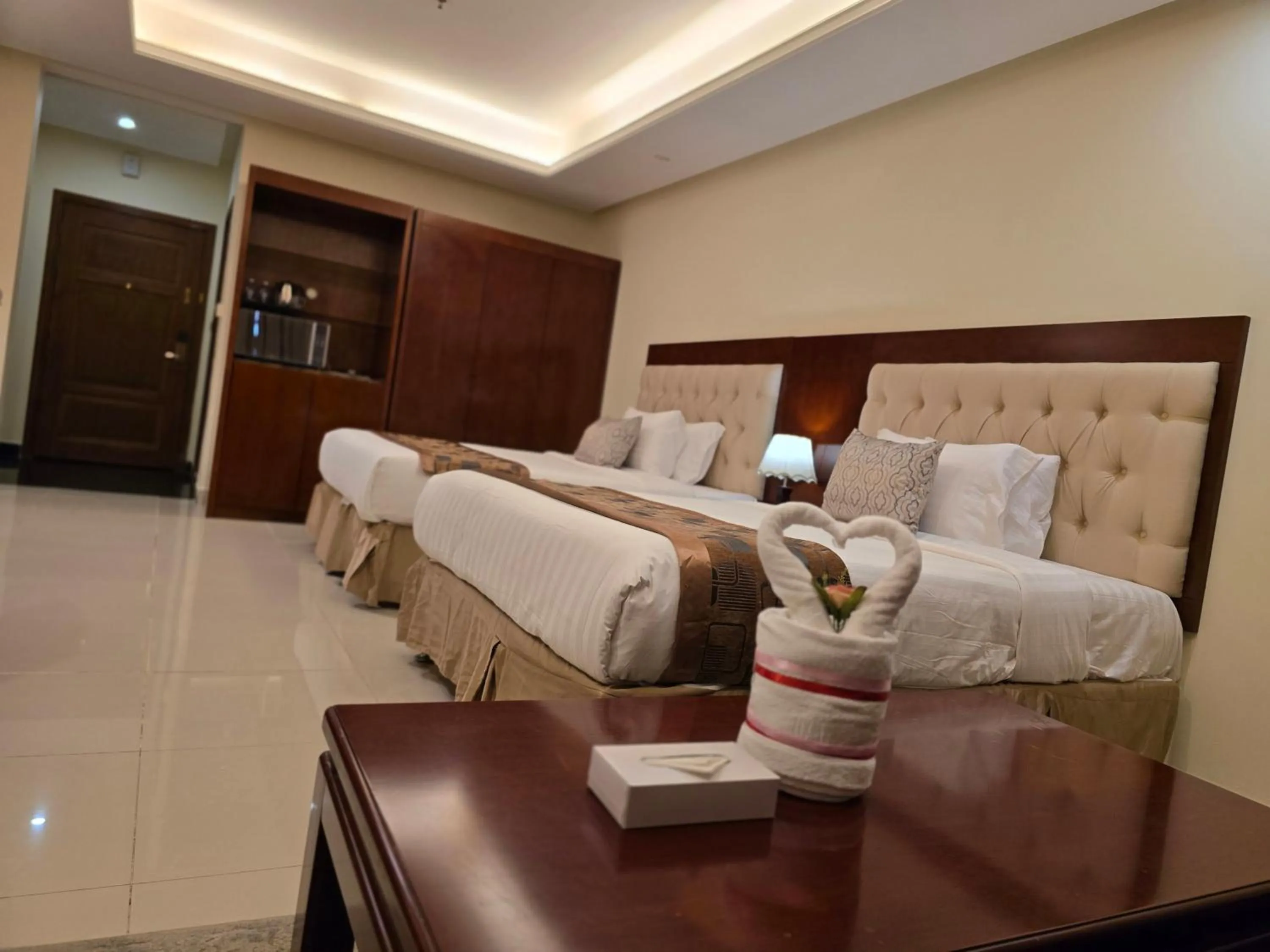 Bed in Dar Al Wedad Serviced Apartments