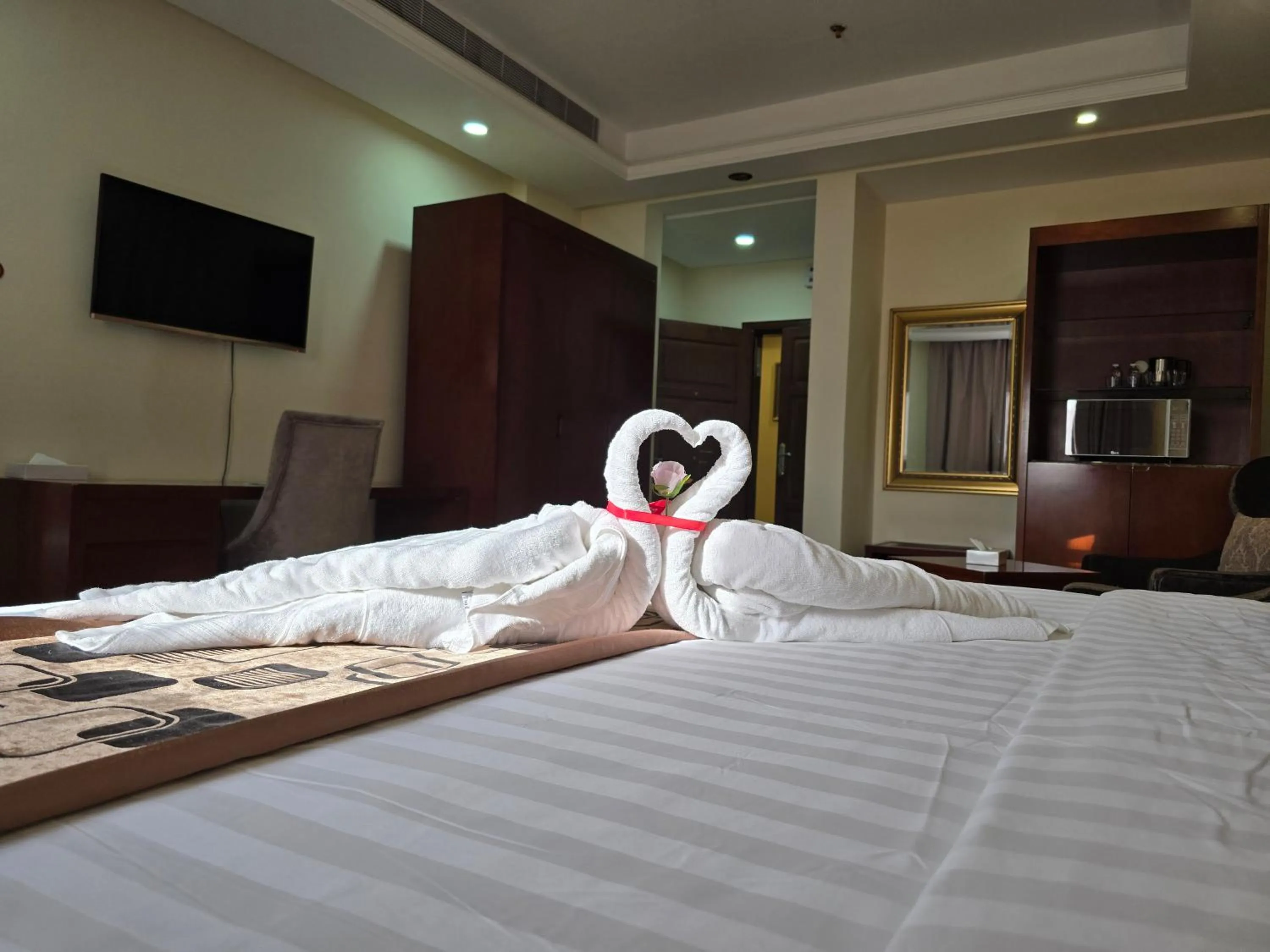 Photo of the whole room, Bed in Dar Al Wedad Serviced Apartments