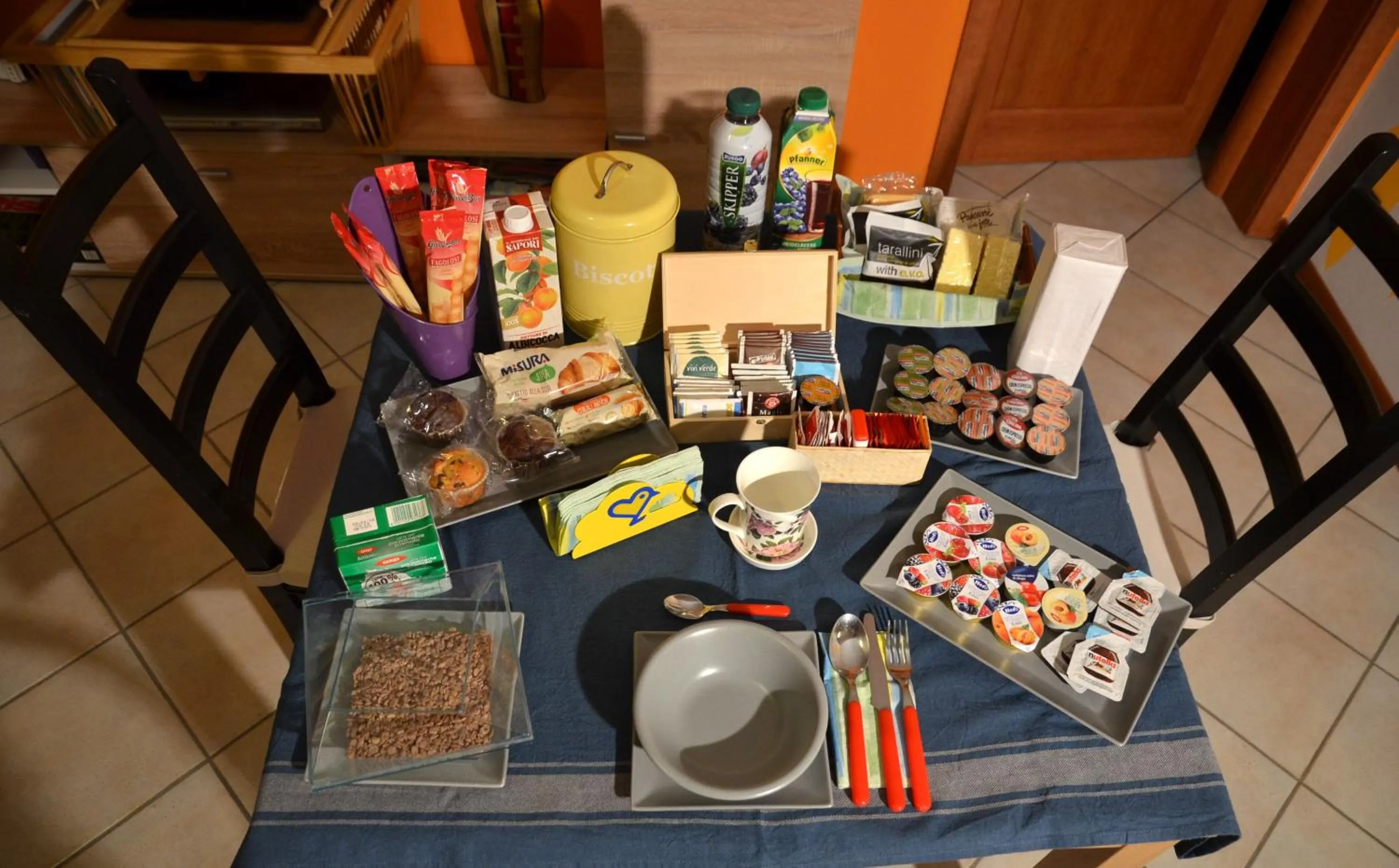 Food close-up in La Casetta