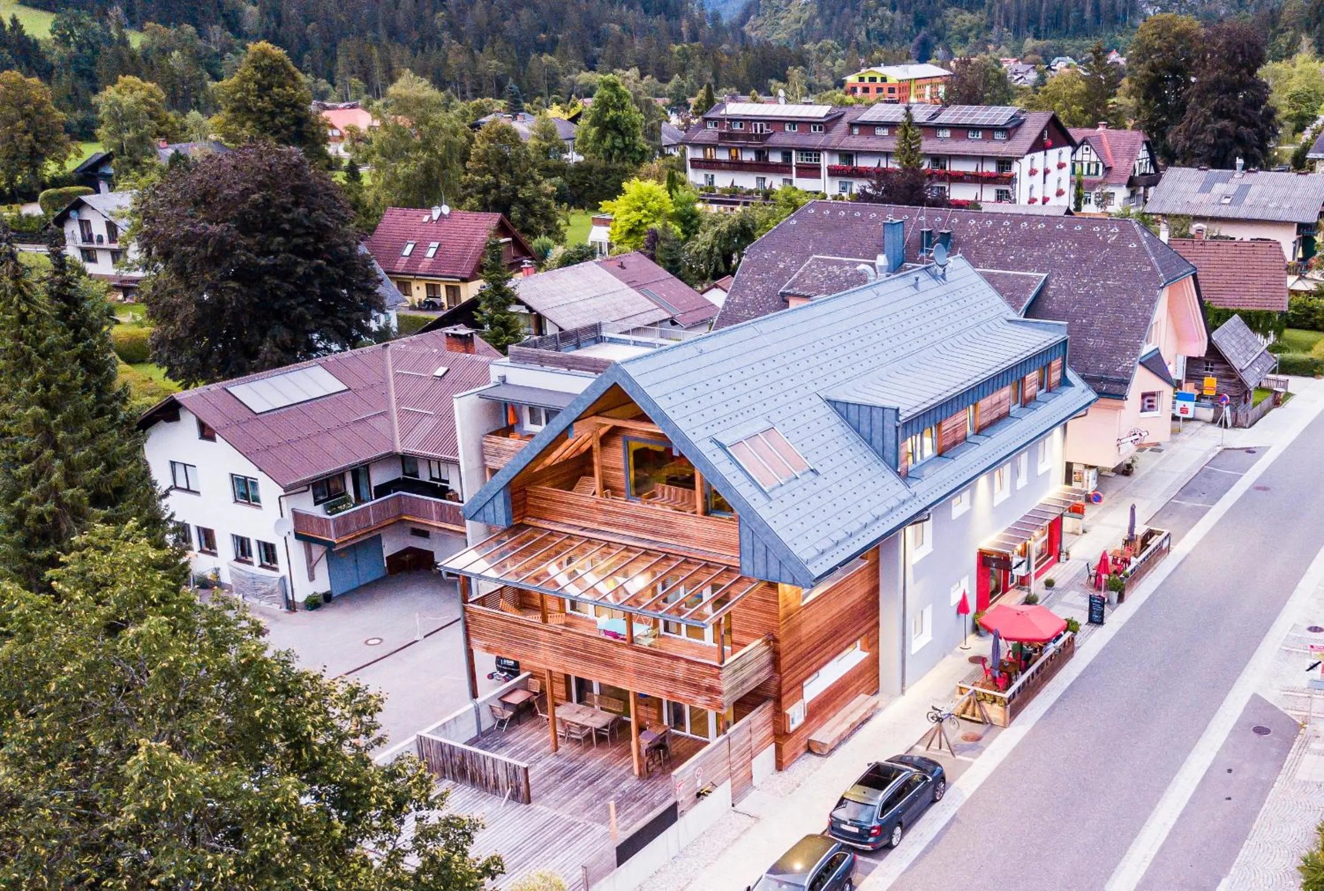 Bird's eye view in Fleischerei - Apartments, Cafe & Weinbar