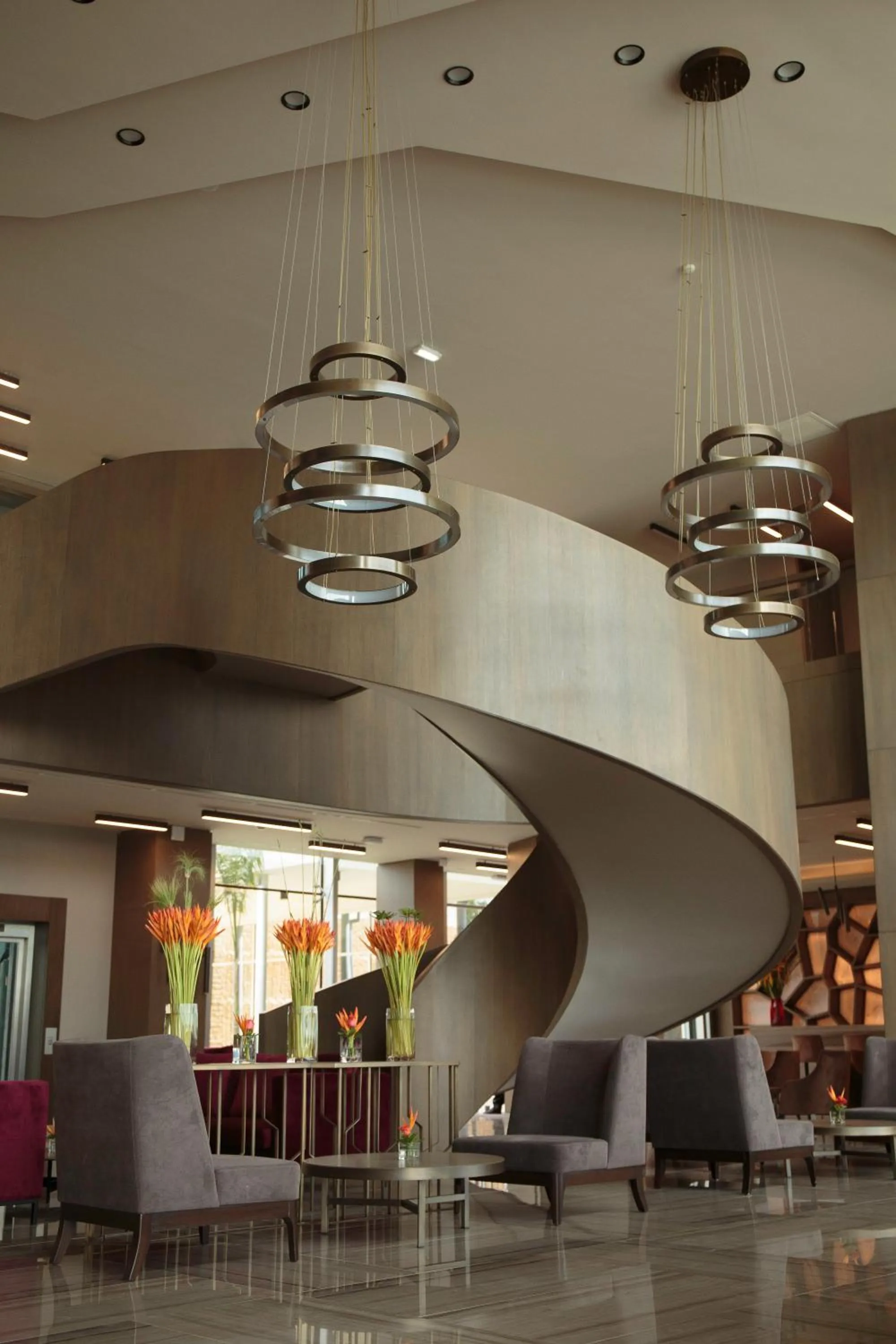 Lobby or reception in Radisson Blu Hotel, Abidjan Airport