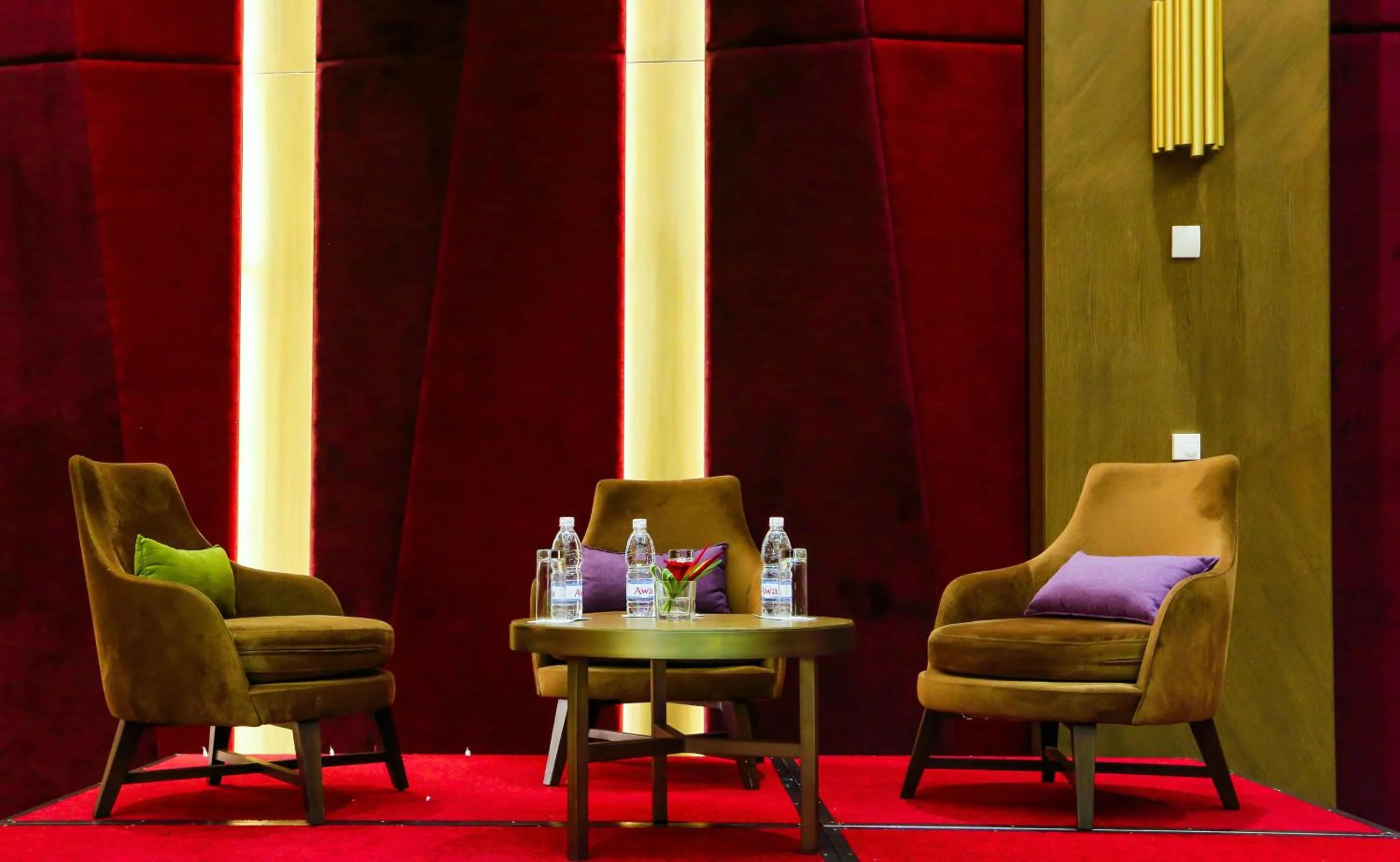 On site in Radisson Blu Hotel, Abidjan Airport