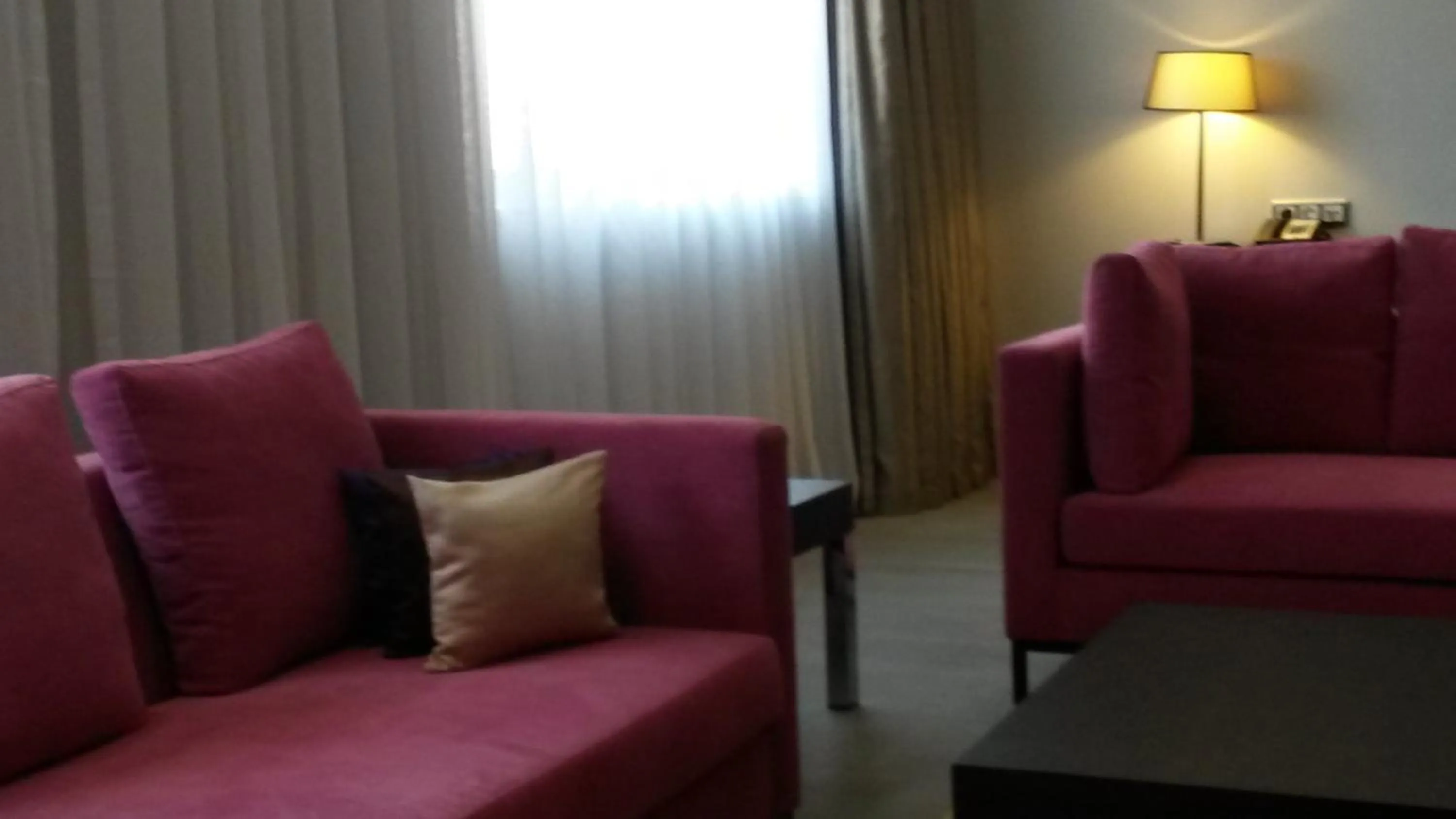 Living room in Radisson Blu Hotel, Abidjan Airport