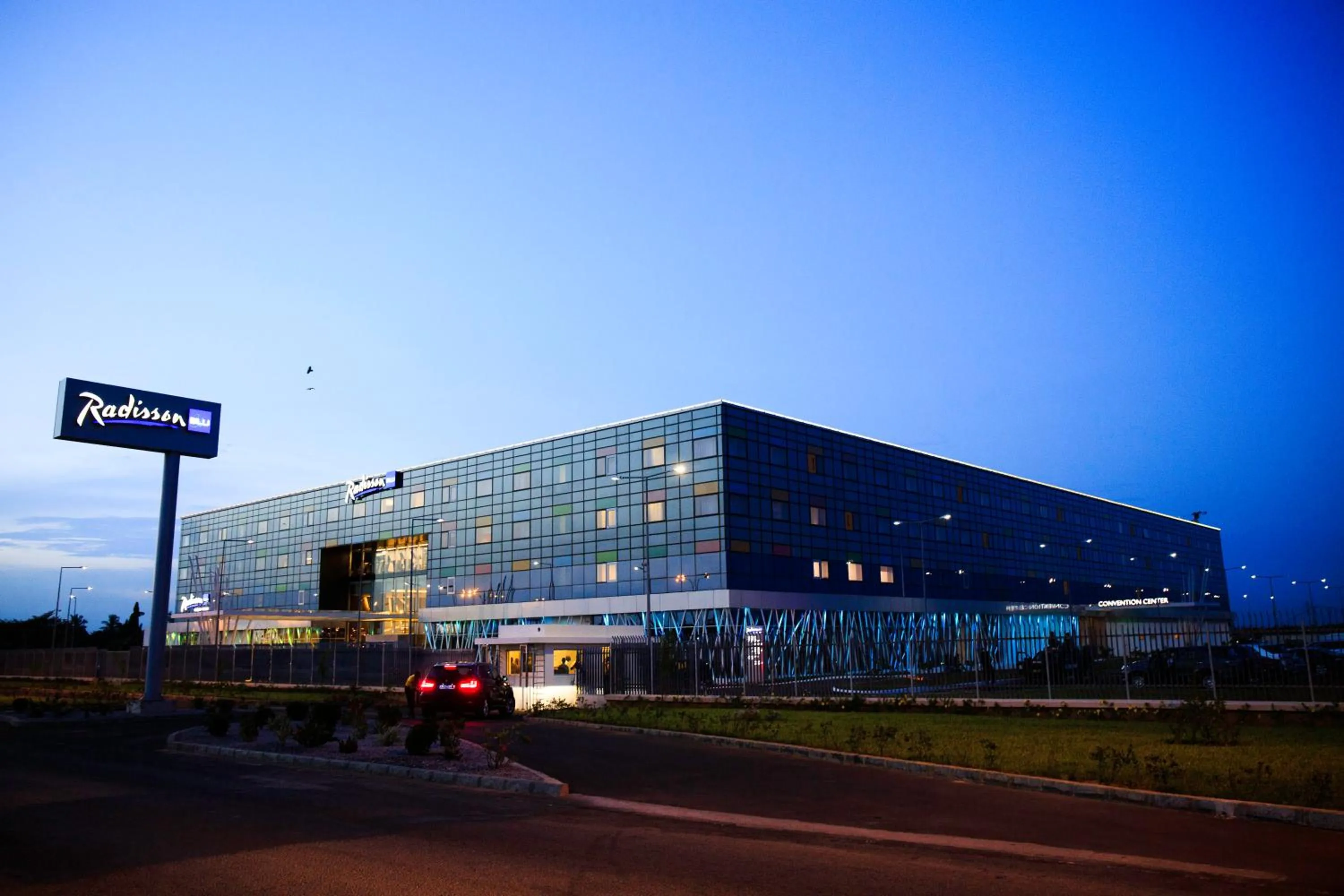 Property building in Radisson Blu Hotel, Abidjan Airport