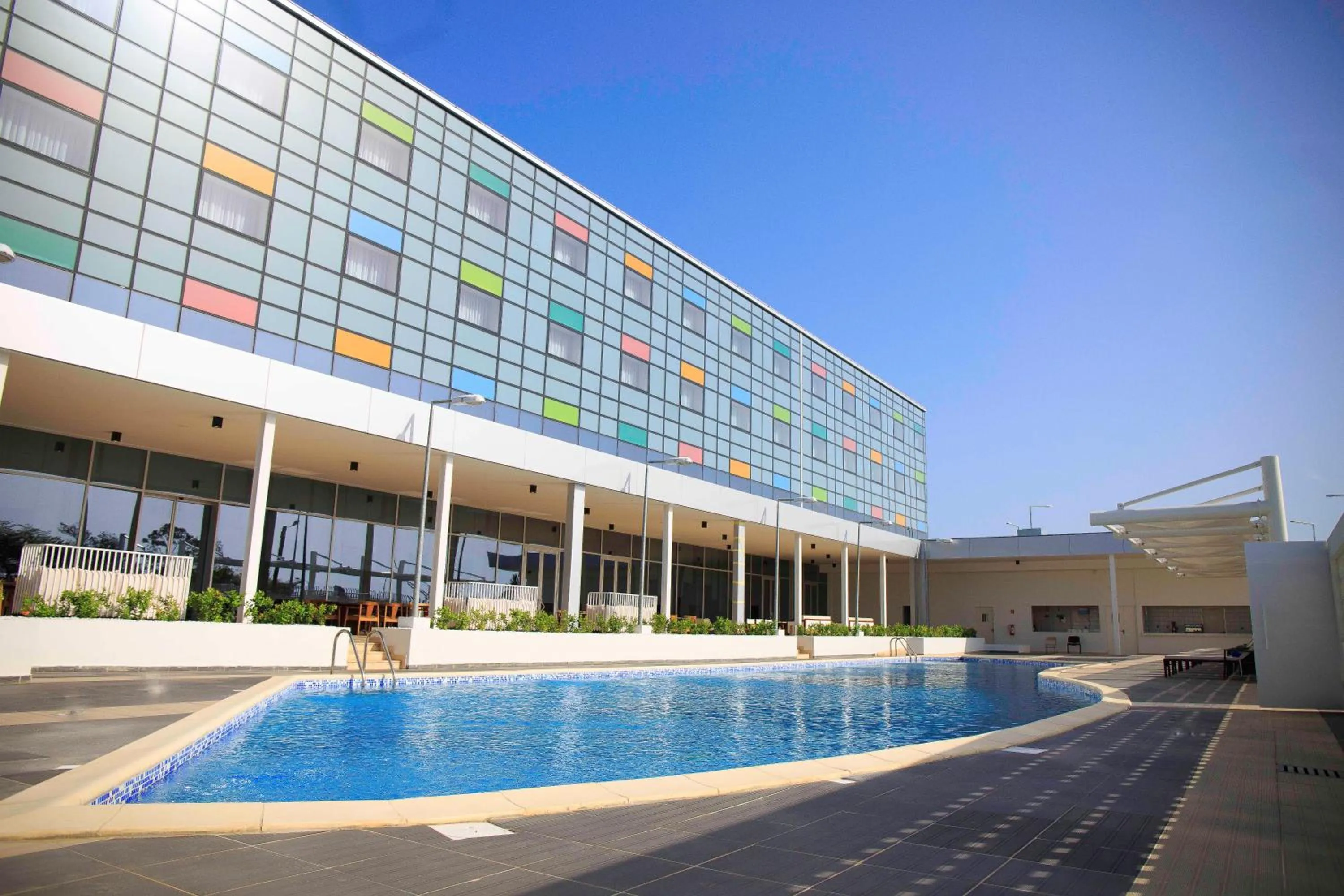 Property building in Radisson Blu Hotel, Abidjan Airport