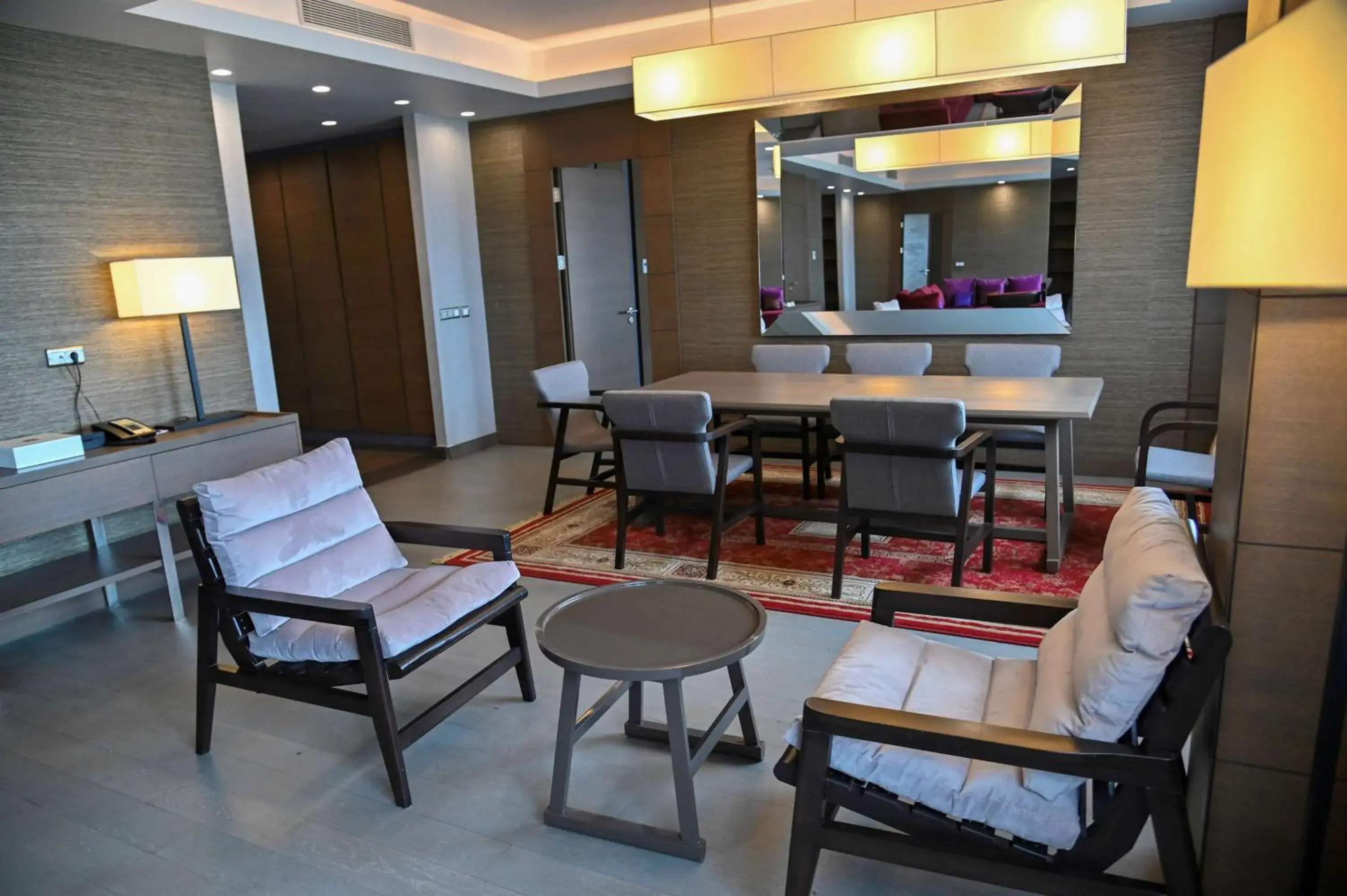 Living room in Radisson Blu Hotel, Abidjan Airport Living room in Radisson Blu Hotel, Abidjan Airport