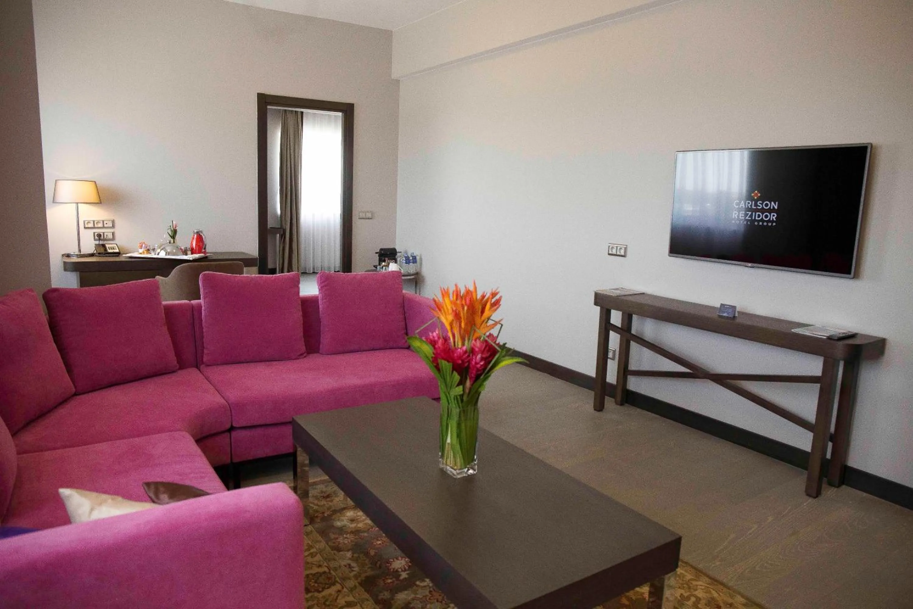 Living room in Radisson Blu Hotel, Abidjan Airport