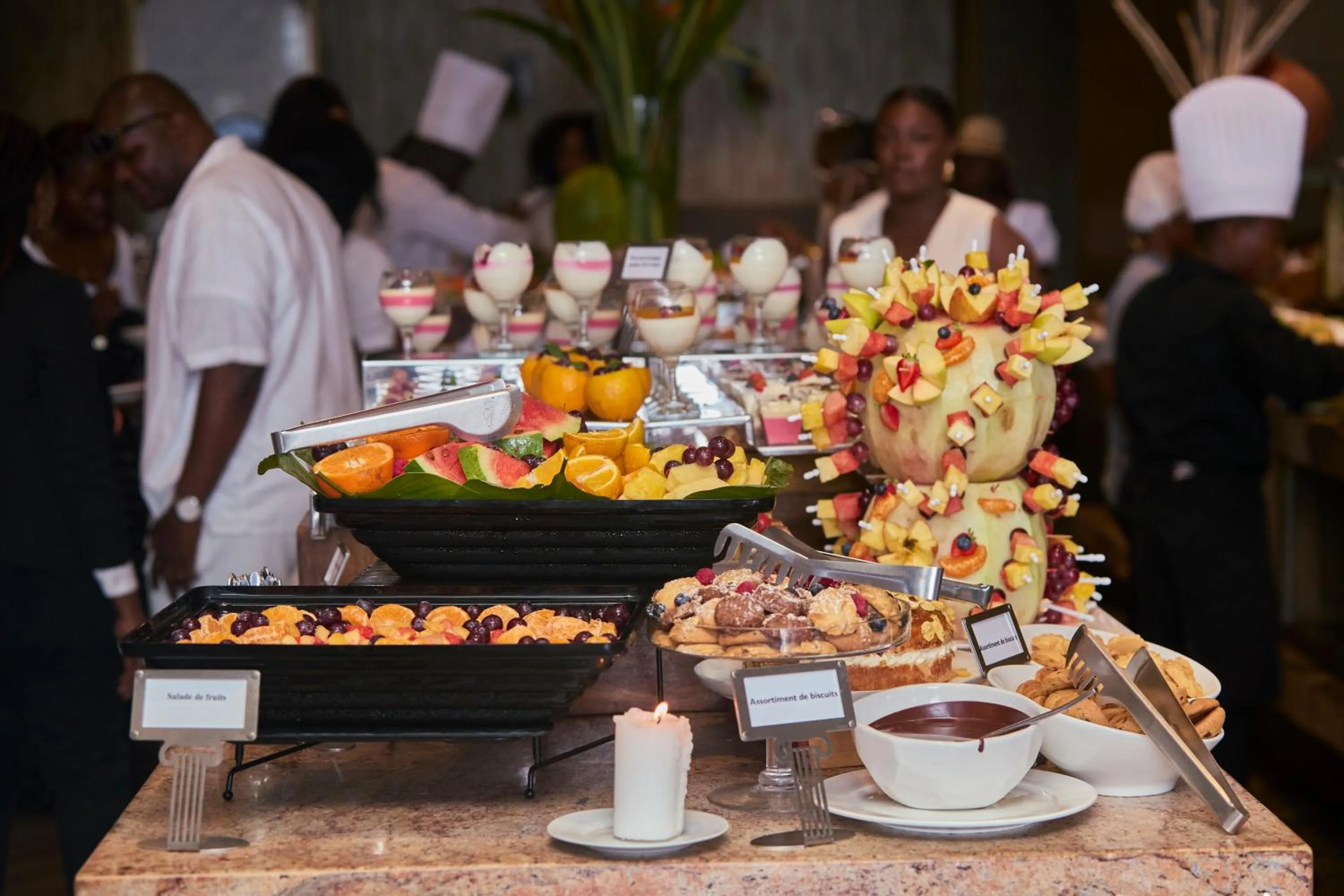 Food in Radisson Blu Hotel, Abidjan Airport