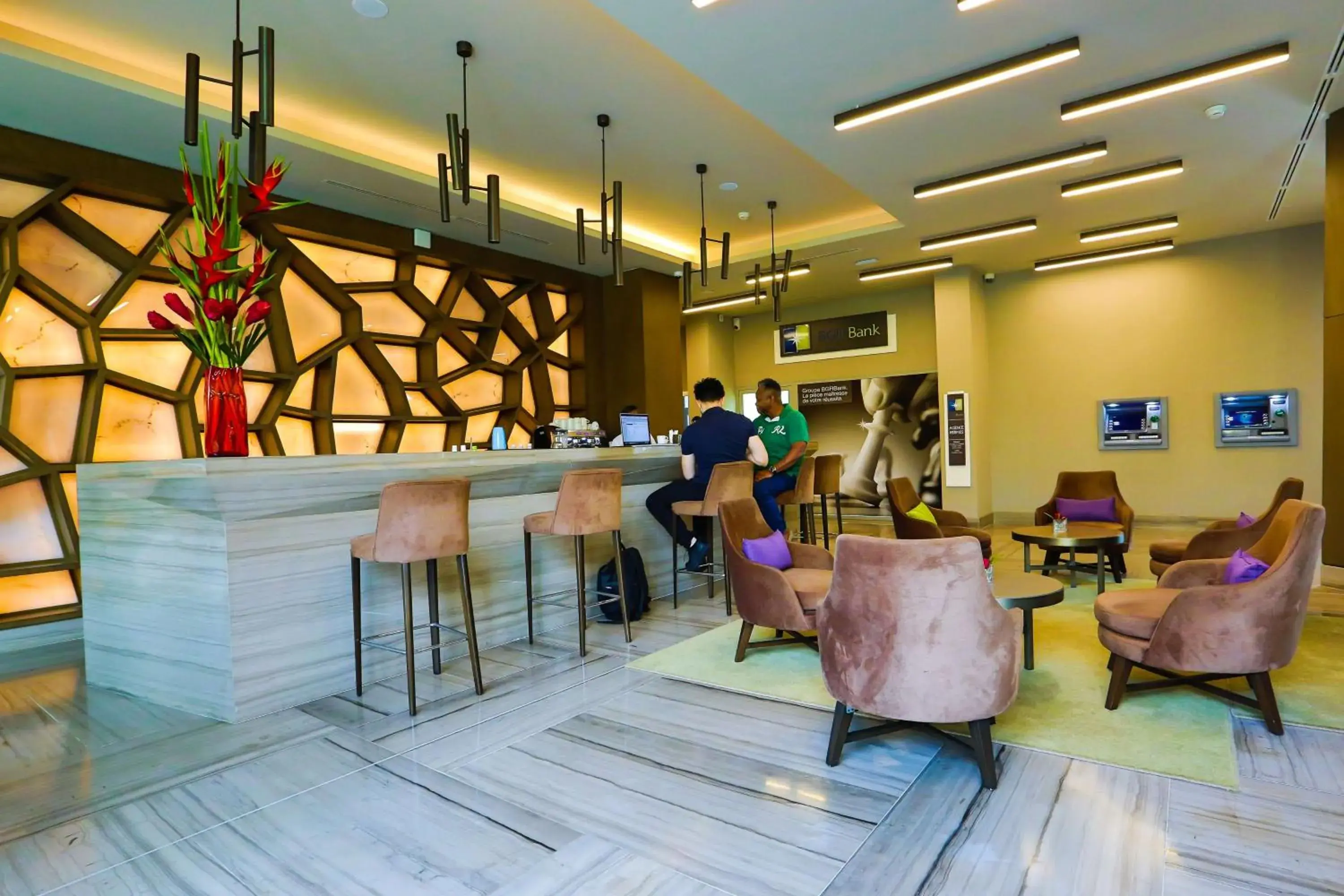 Lounge or bar in Radisson Blu Hotel, Abidjan Airport Lounge or bar in Radisson Blu Hotel, Abidjan Airport