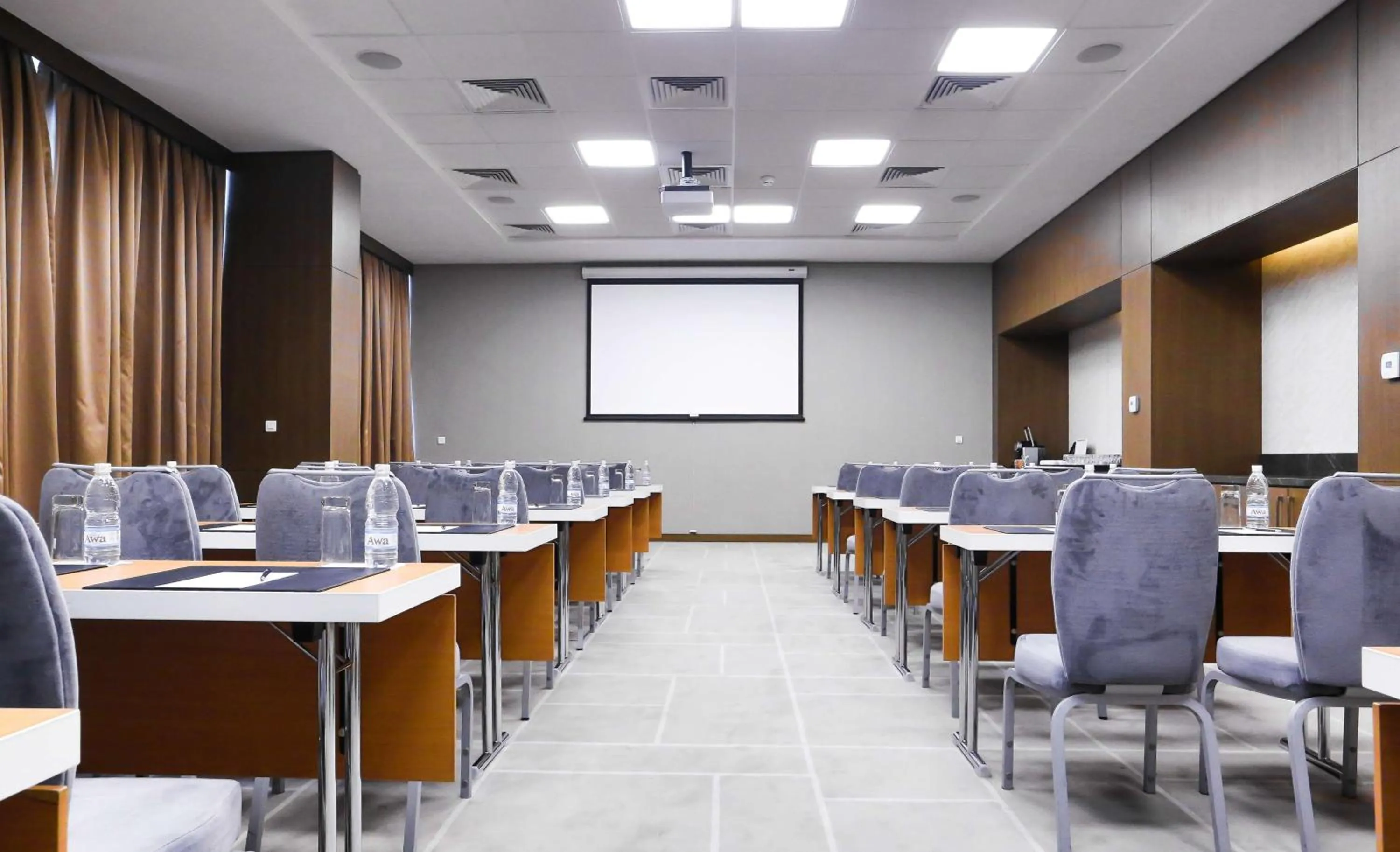 On site in Radisson Blu Hotel, Abidjan Airport