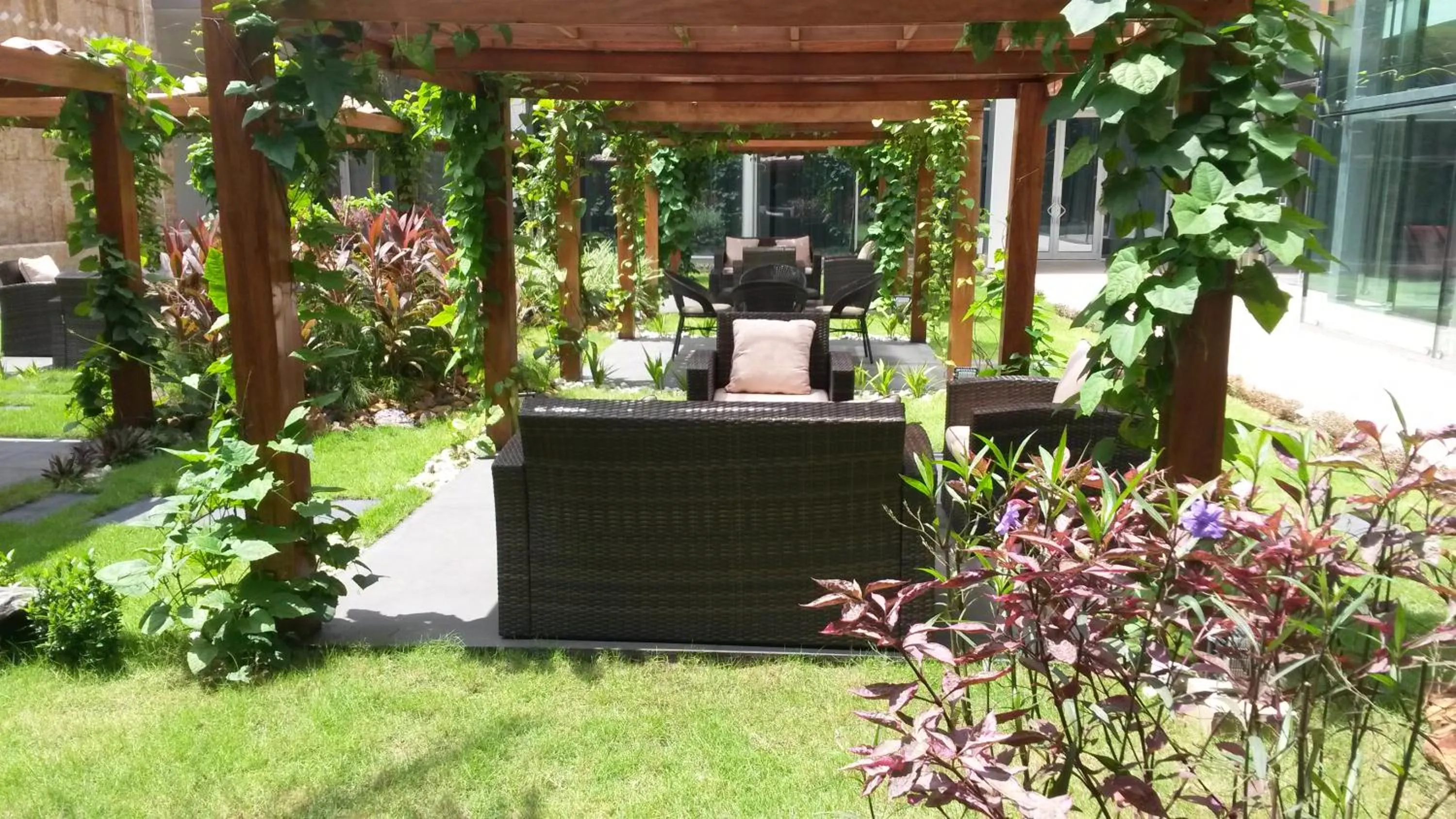 Patio in Radisson Blu Hotel, Abidjan Airport