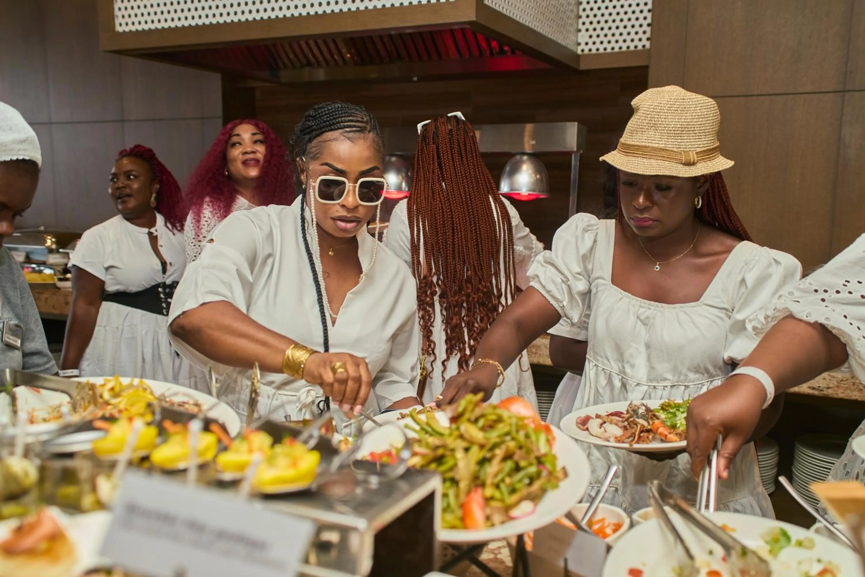 Food in Radisson Blu Hotel, Abidjan Airport