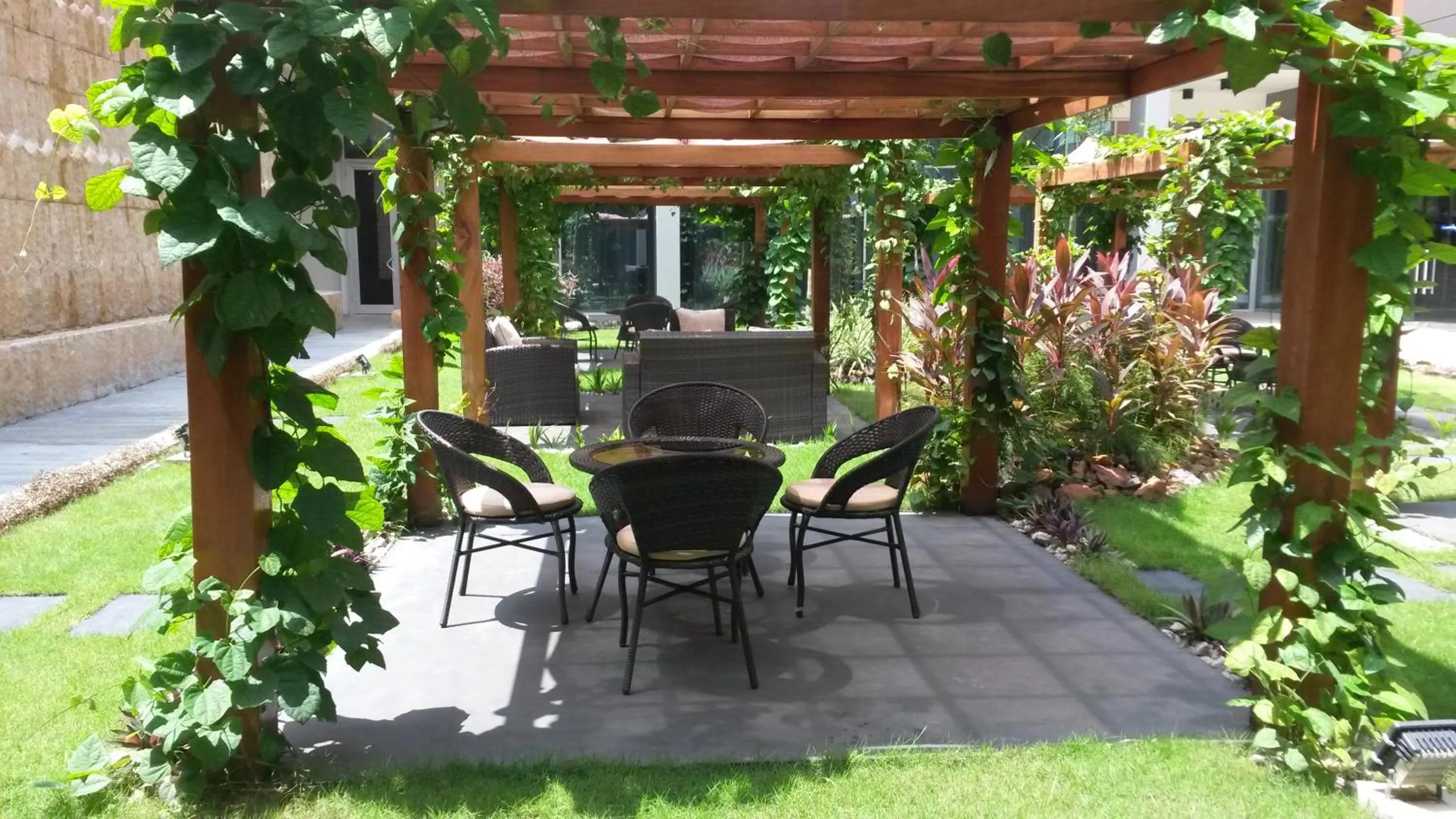 Patio in Radisson Blu Hotel, Abidjan Airport