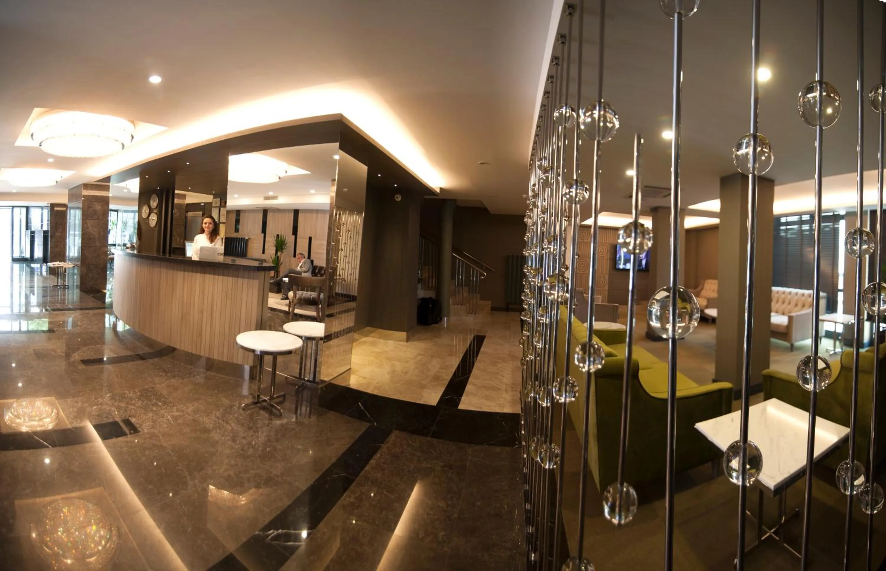 Lobby or reception in Yeni Bahar Otel