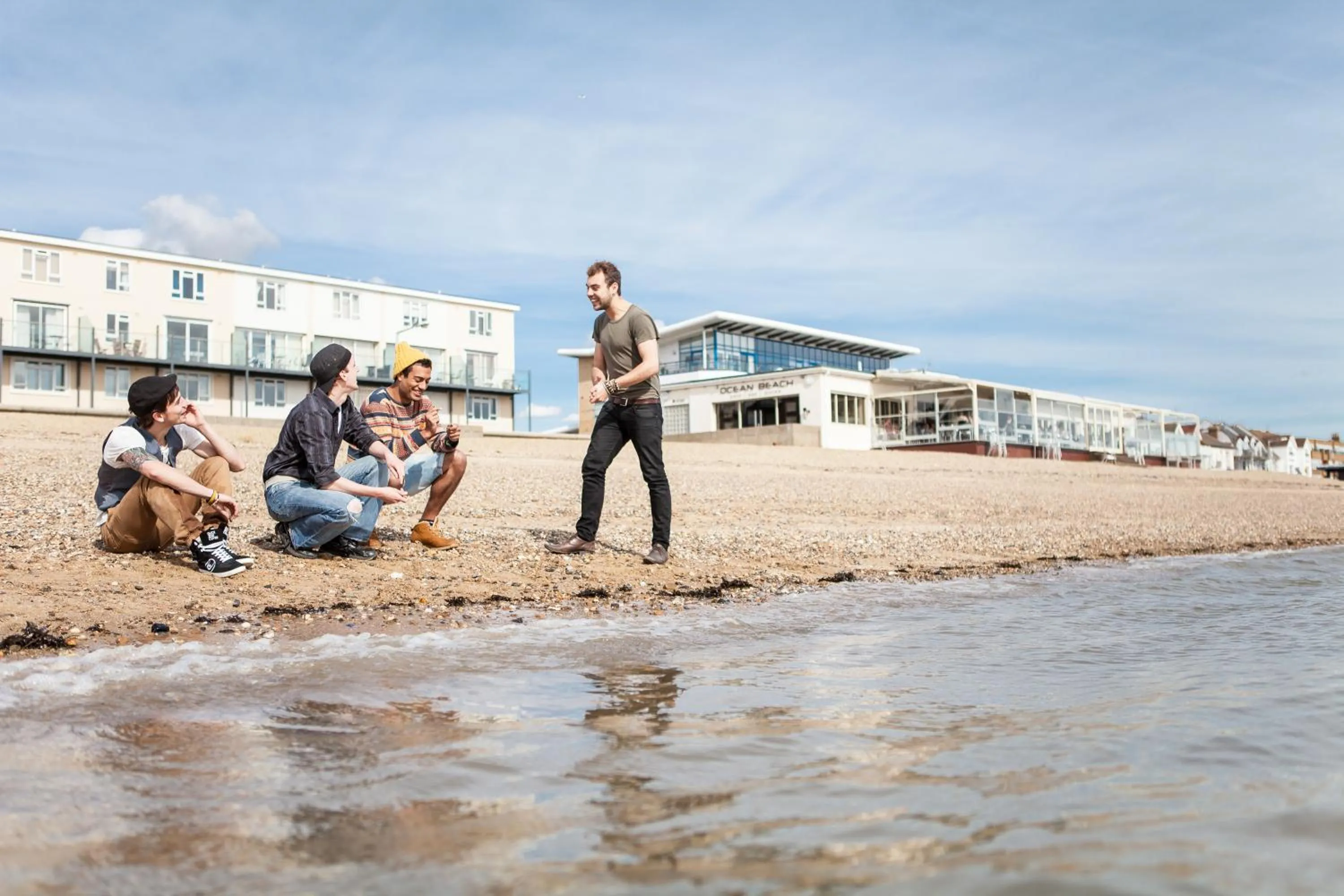 Beach in University of Essex - Southend Campus