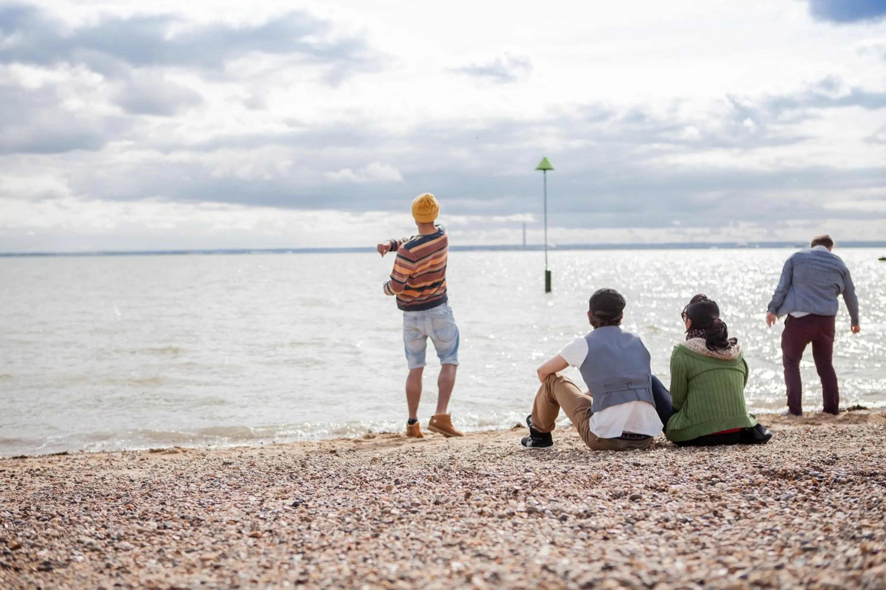 Beach in University of Essex - Southend Campus