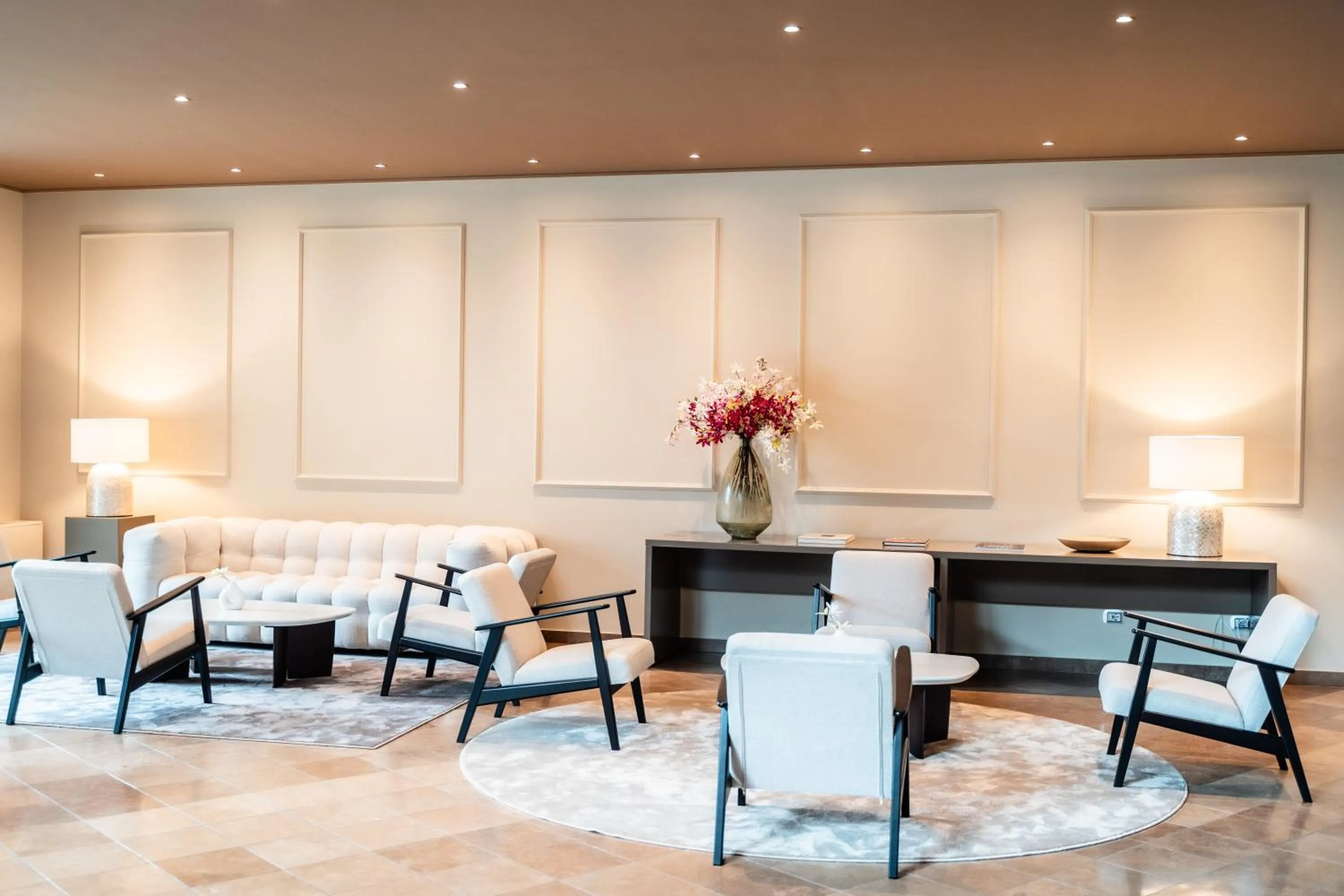 Living room in Hotel Capolago