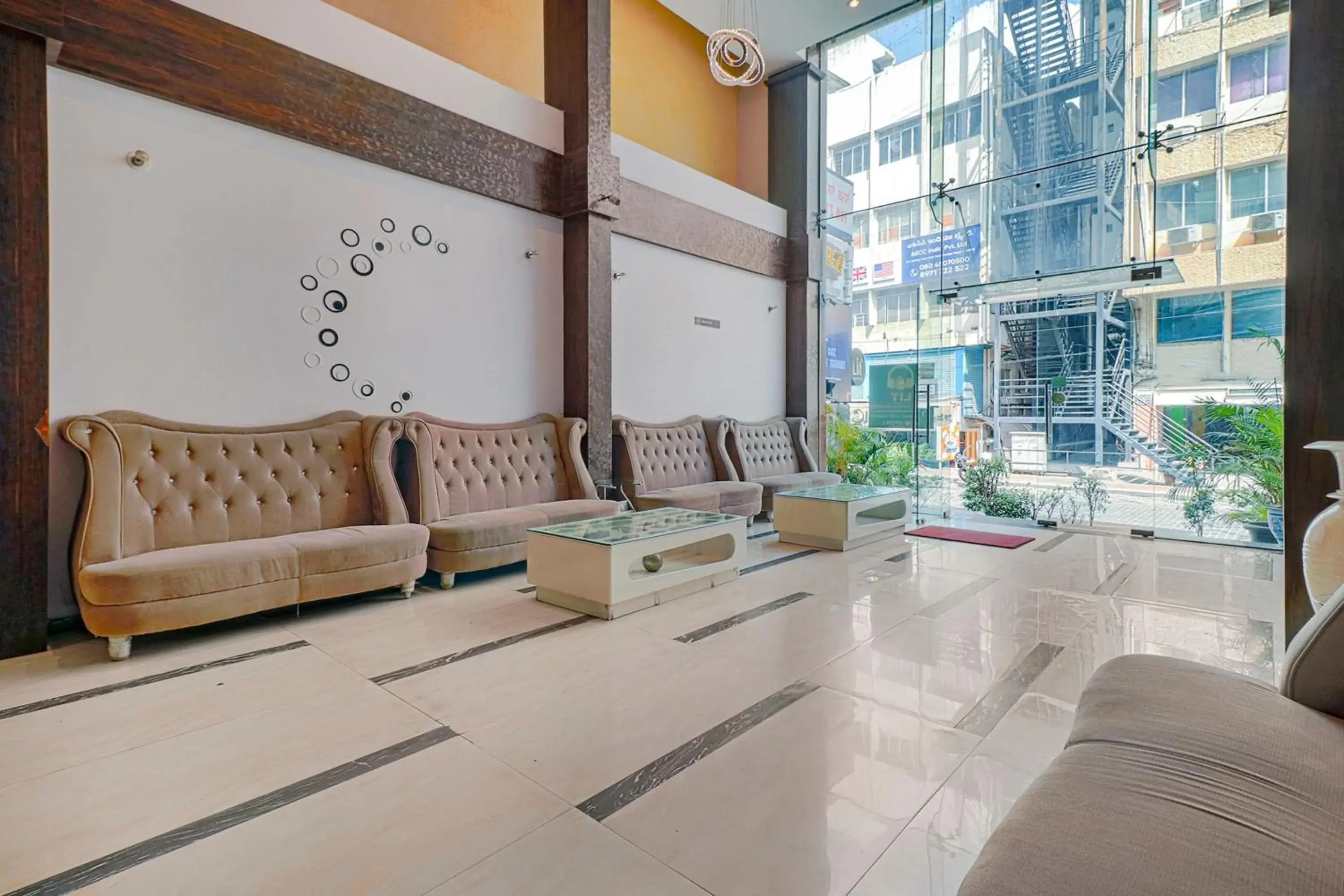 Lobby or reception in Collection O 29 Church's Inn Near Cubbon Park Lobby or reception in Collection O 29 Church's Inn Near Cubbon Park