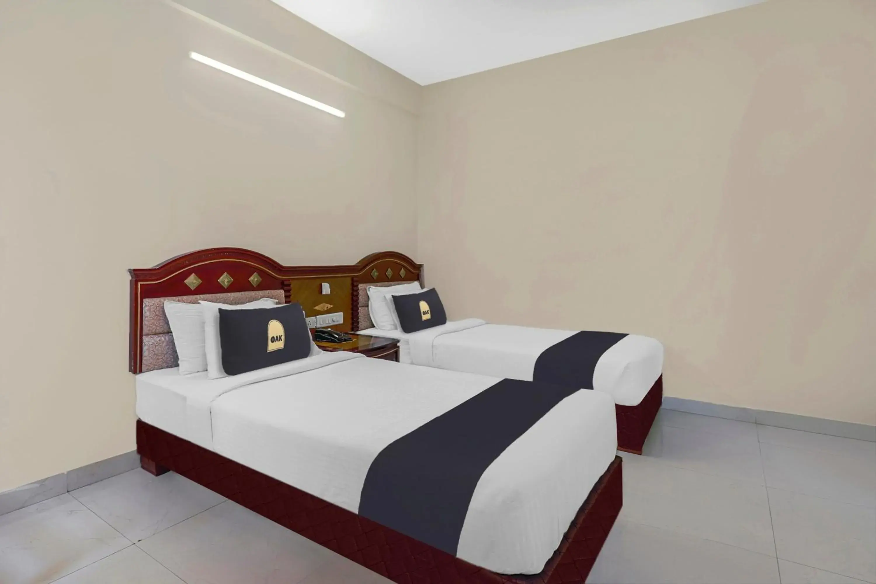 Bedroom, Bed in Collection O 29 Church's Inn Near Cubbon Park Bedroom, Bed in Collection O 29 Church's Inn Near Cubbon Park