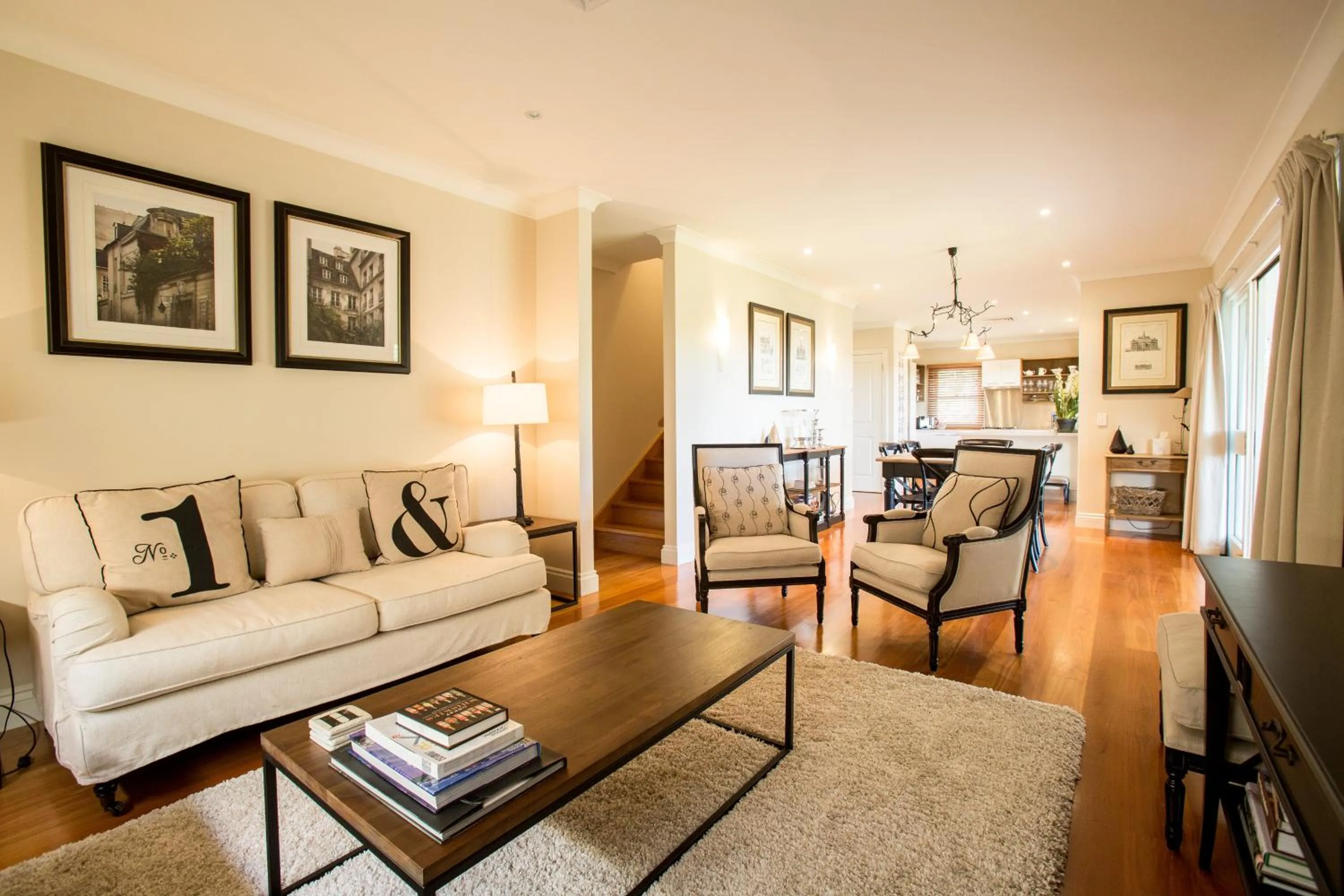 Seating area in Spicers Clovelly Estate