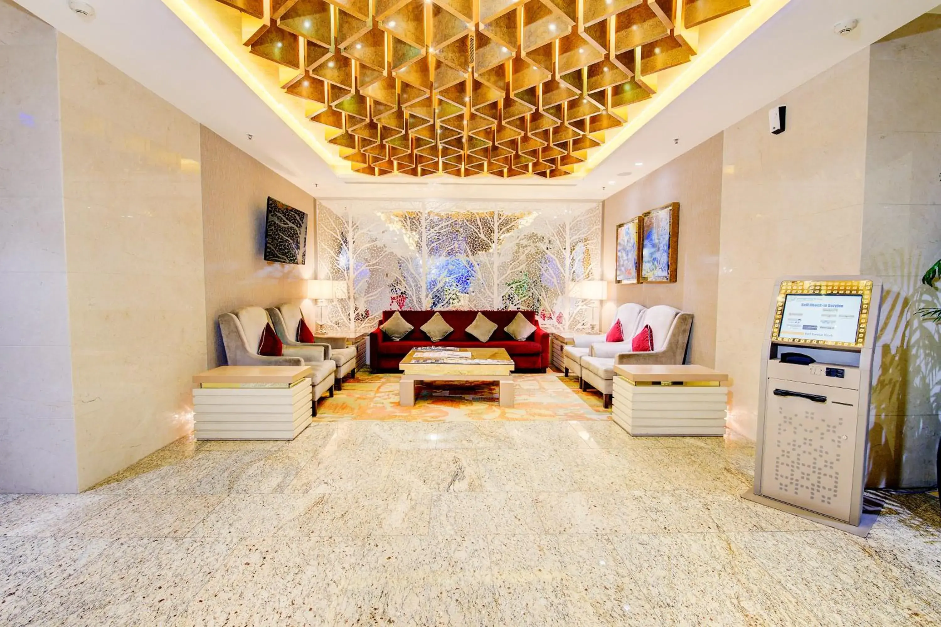 Lobby or reception in Niranta Transit Hotel Mumbai Airport - At Arrivals Lobby or reception in Niranta Transit Hotel Mumbai Airport - At Arrivals